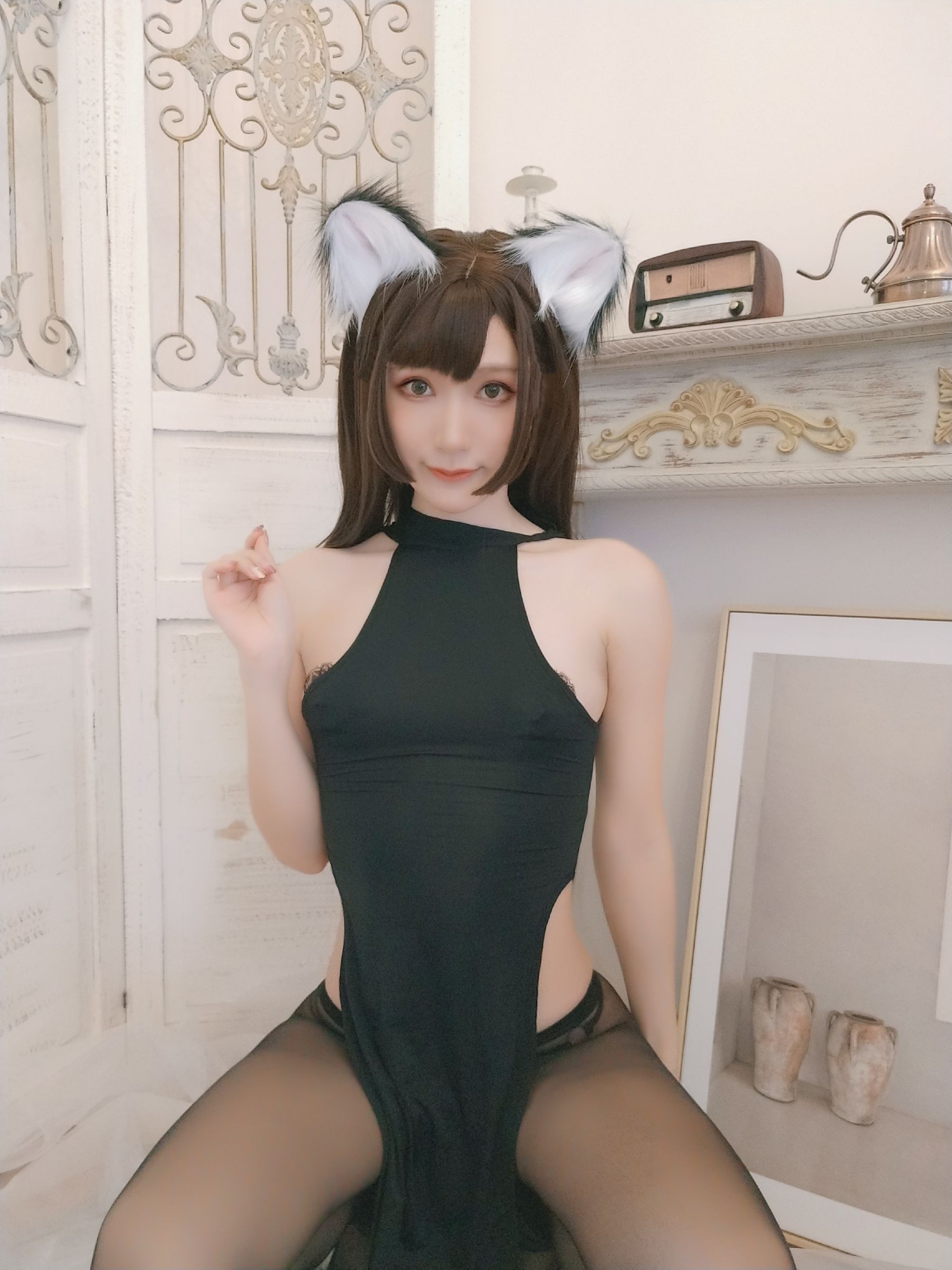 [网红COSER写真] 木之本果 - 黒猫の彼女第24张
