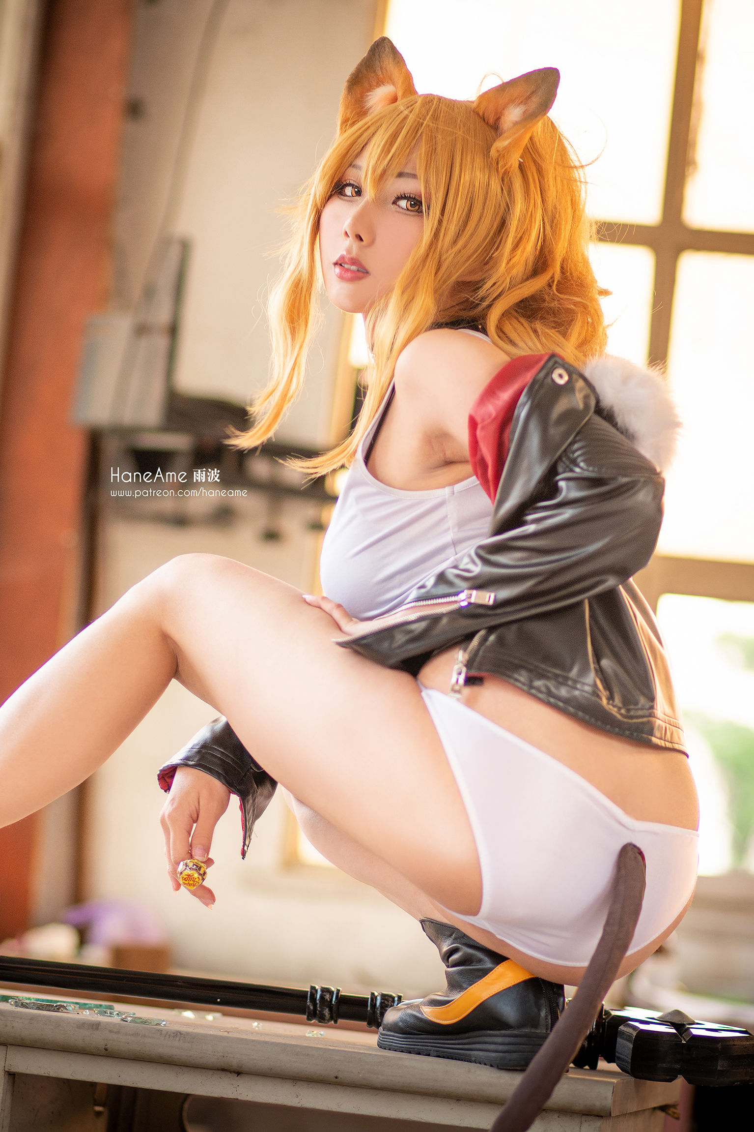 [网红COSER写真] Hane Ame 雨波写真 - 明日方舟 推进之王2第5张