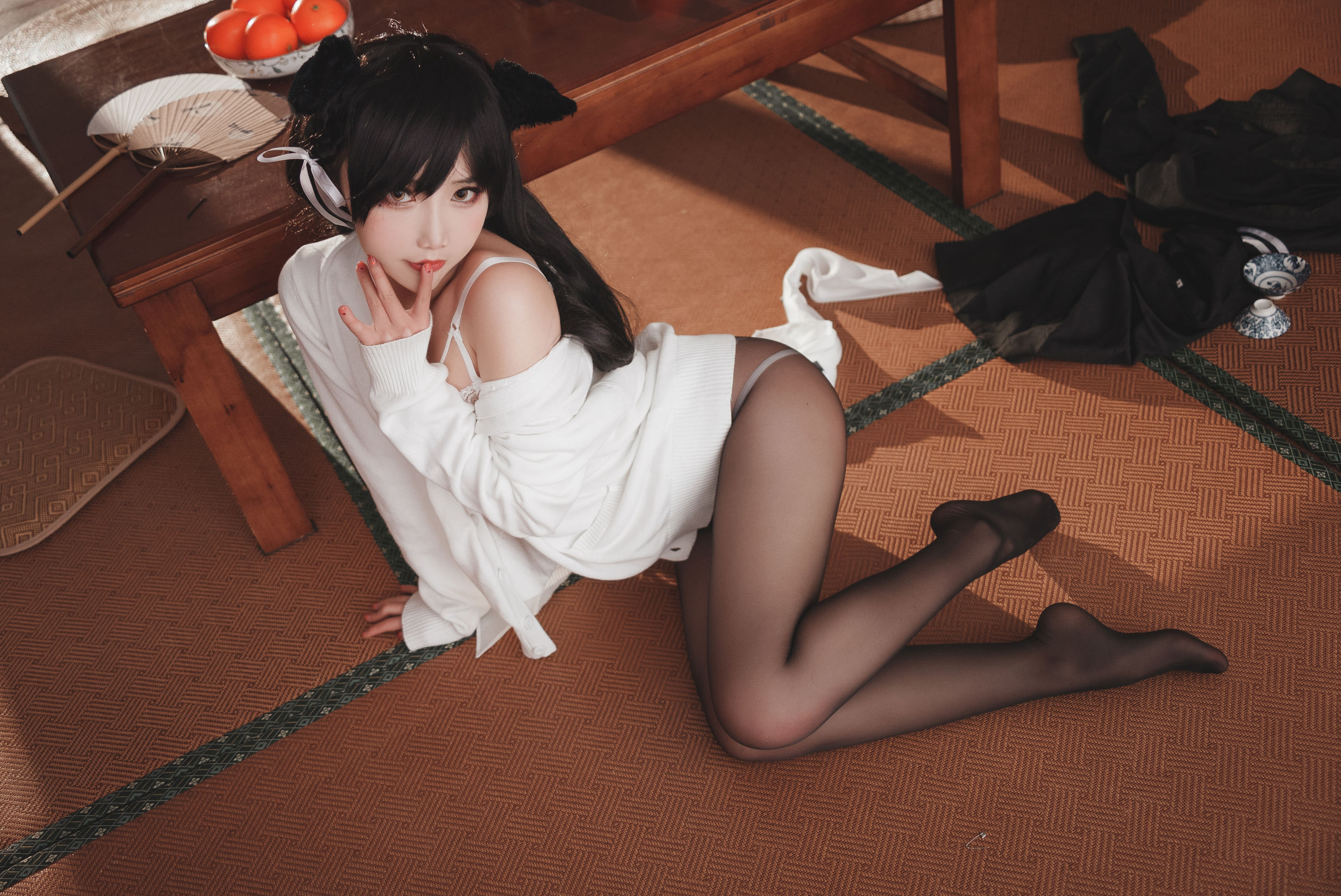 [网红COSER写真] 可爱人气Coser面饼仙儿 - 爱宕JK2第14张