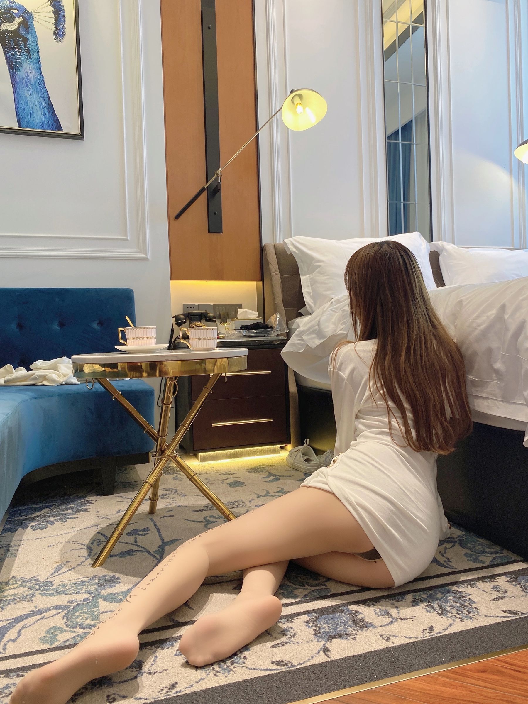 [COS福利] 斗鱼米线线sama - 肉丝袜美腿第8张