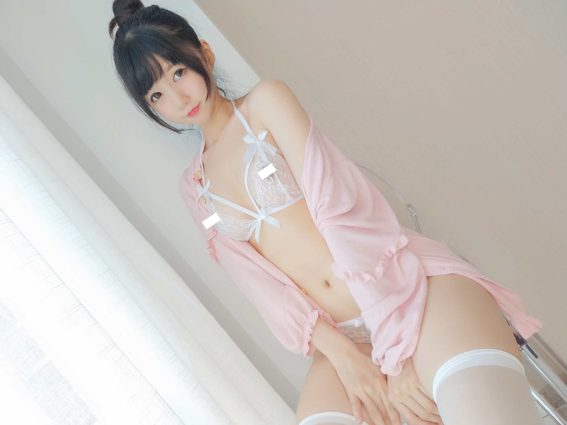 [COS福利] NAGISA魔物喵[fantia] - 夏のレースの下着第5张