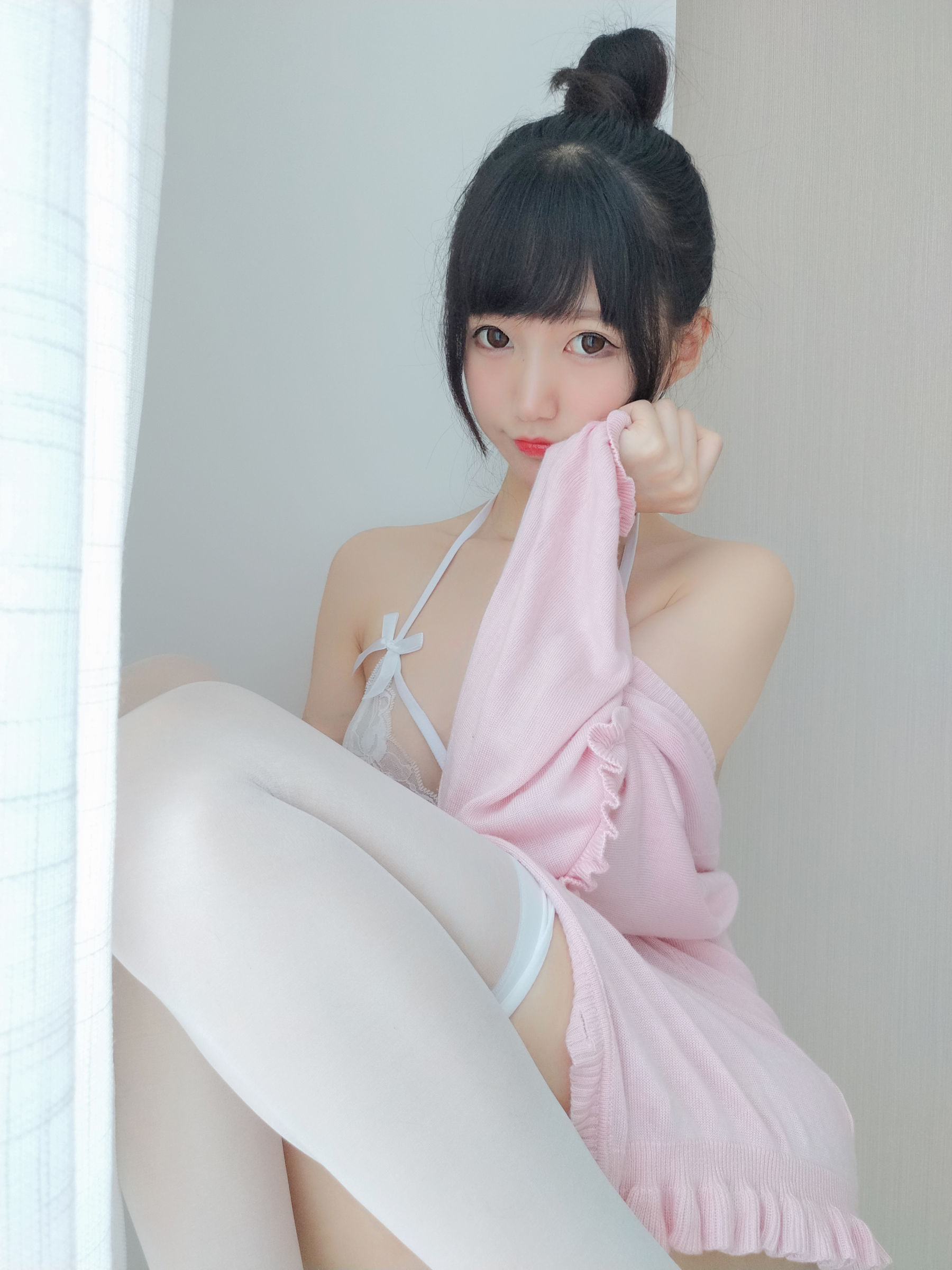 [COS福利] NAGISA魔物喵[fantia] - 夏のレースの下着第8张