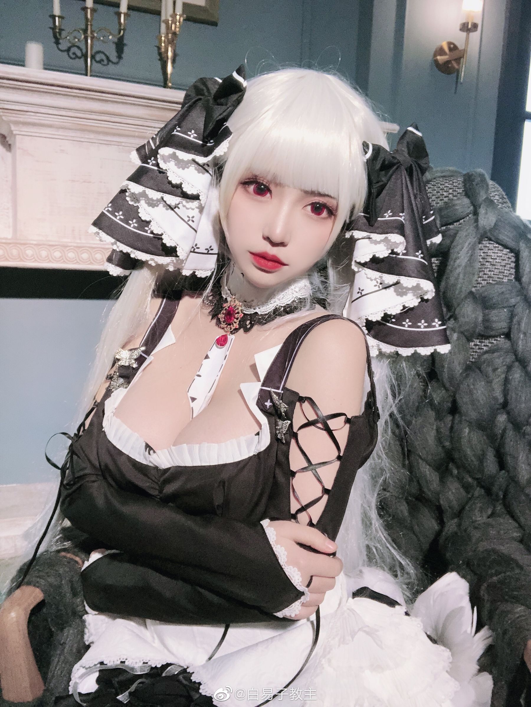 [COS福利] 萌妹白易子教主 - 可畏第5张