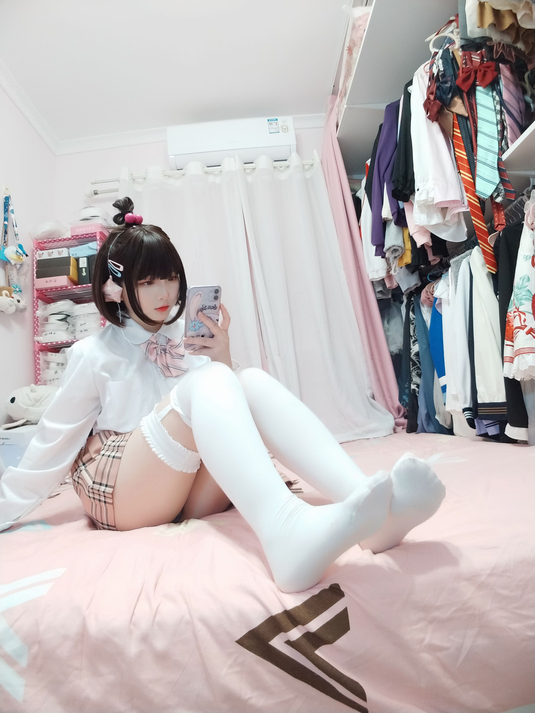 [COS福利] 二次元美女古川kagura - 白丝JK第15张