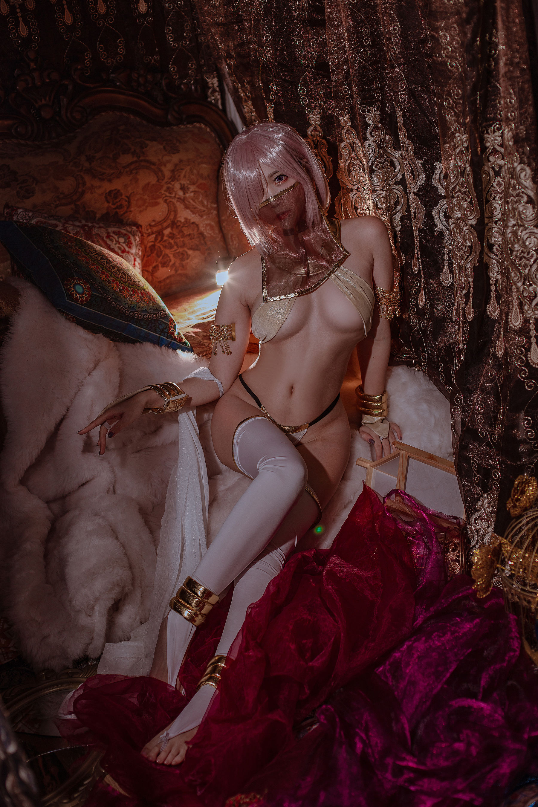 [COS福利] 人气Coser二佐Nisa - fate玛修舞娘第1张