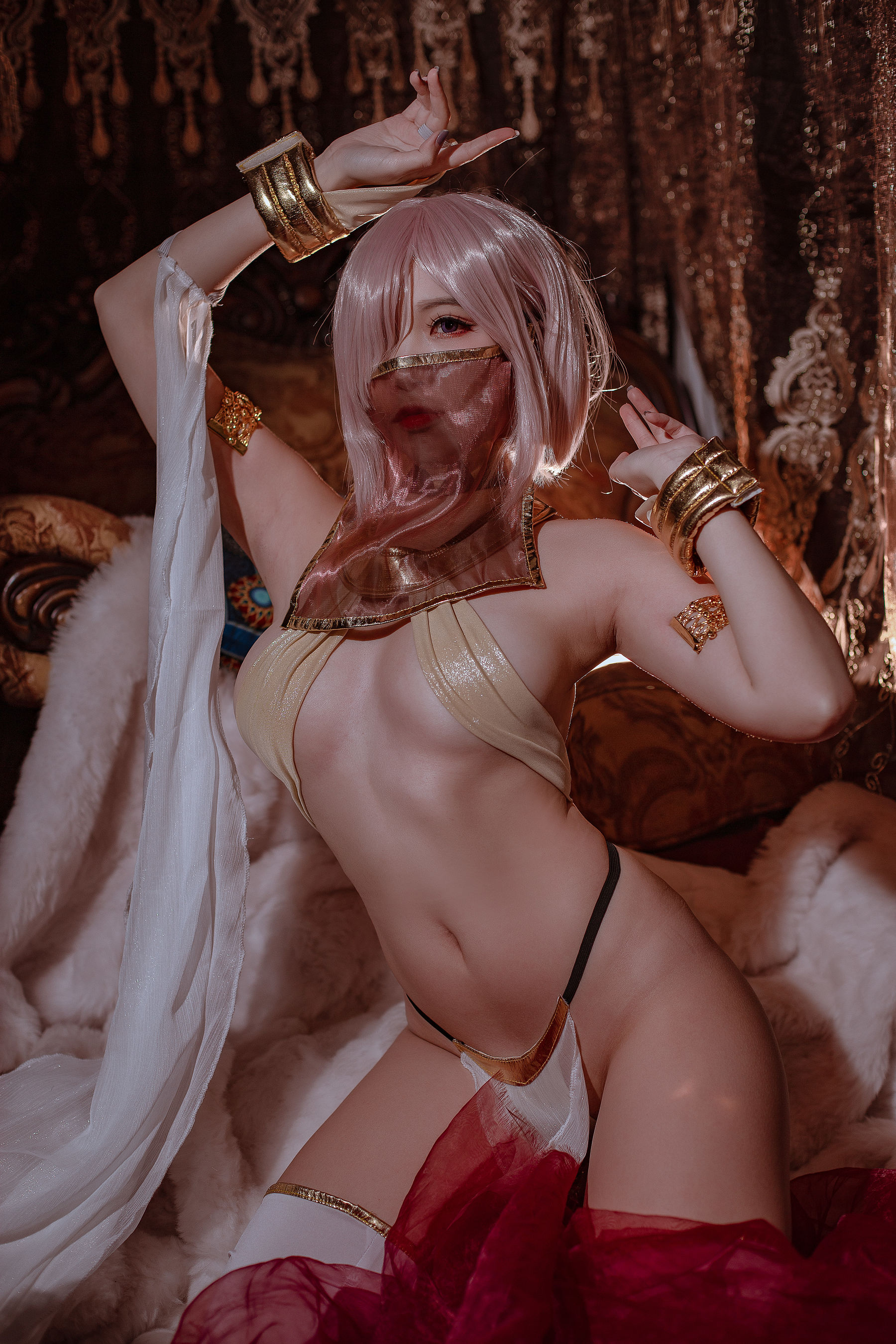 [COS福利] 人气Coser二佐Nisa - fate玛修舞娘第12张