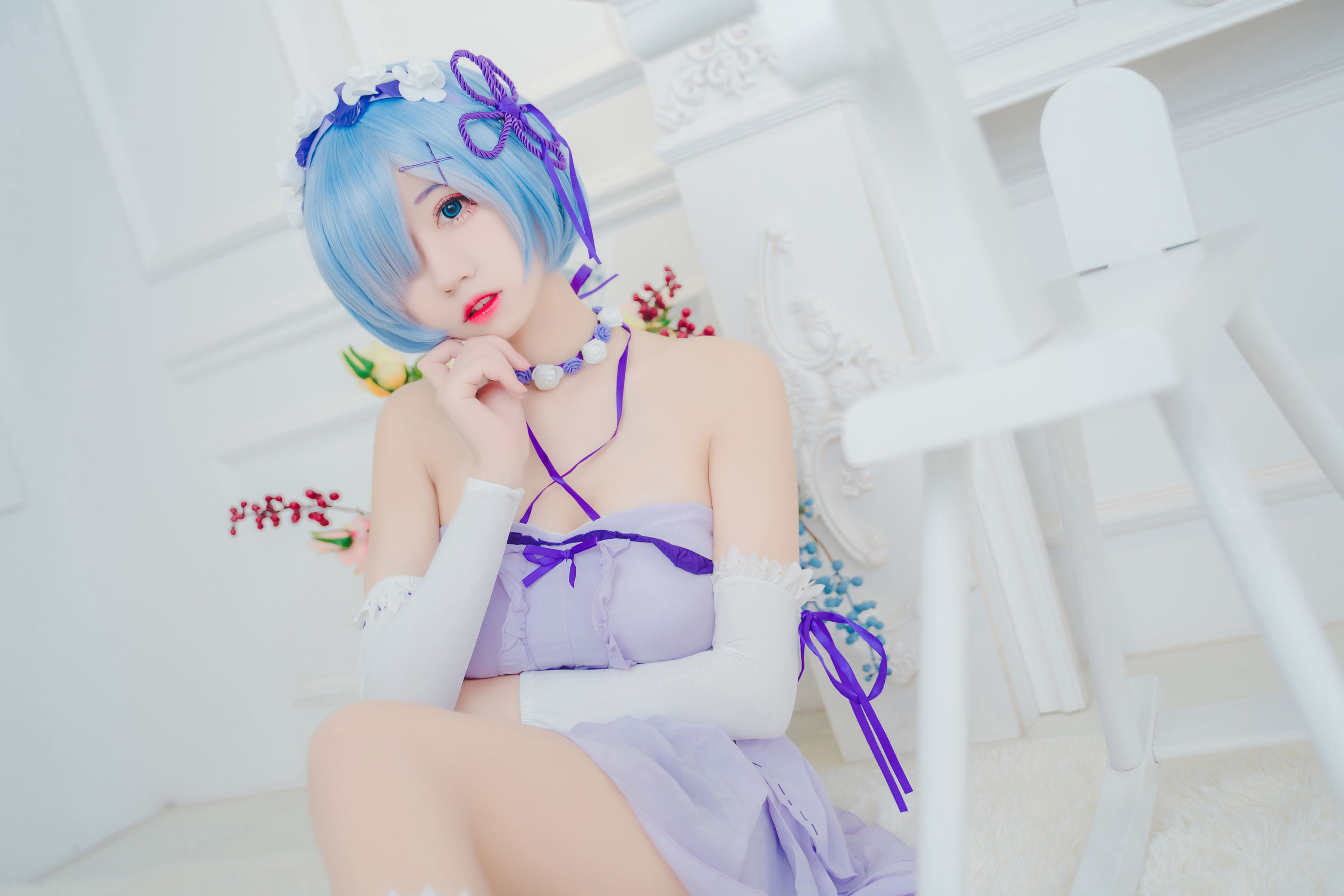 [COS福利] 猫君君MaoJun - 雷姆生日第3张