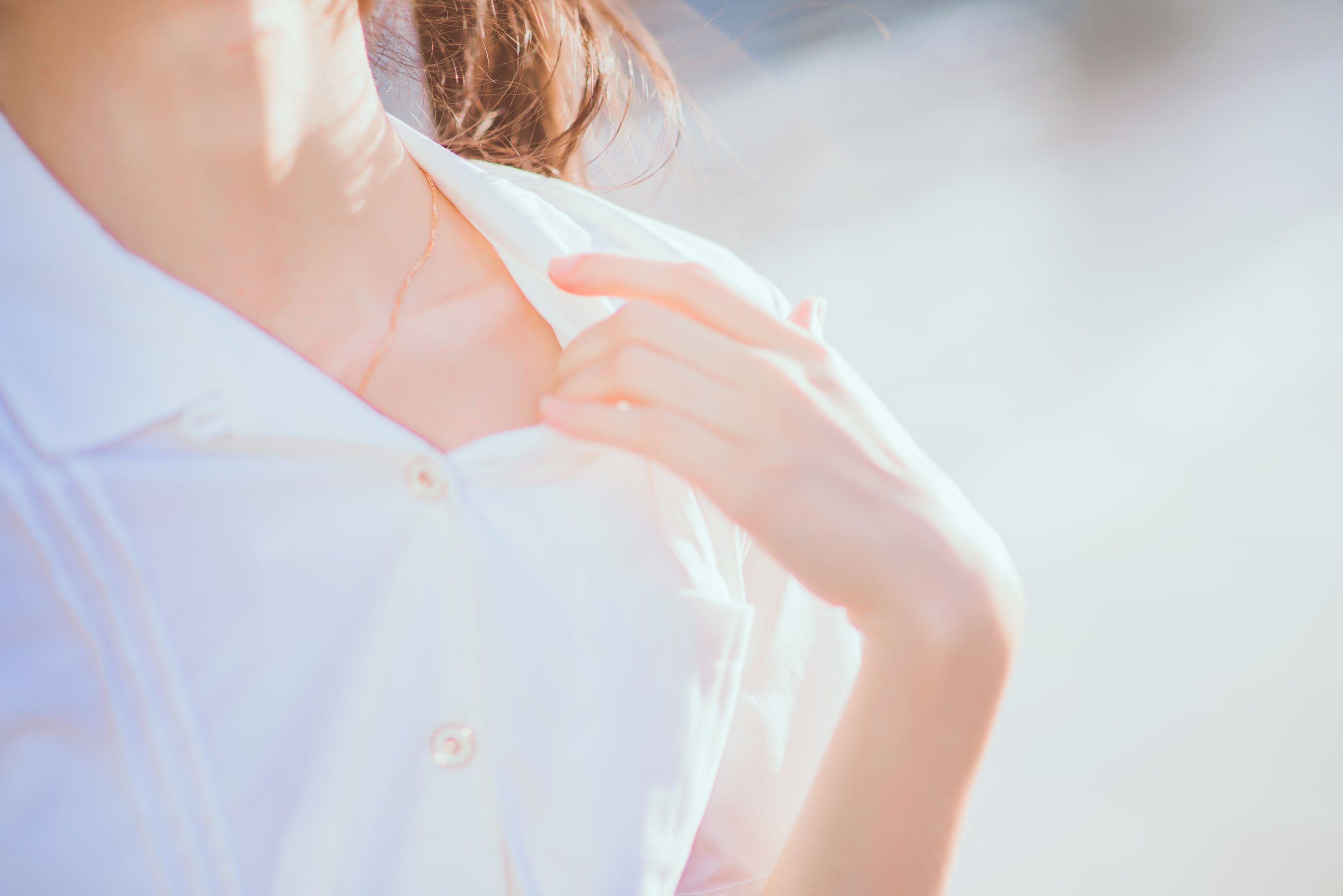 [COS福利] 桜桃喵 - 少女之浅色系第9张