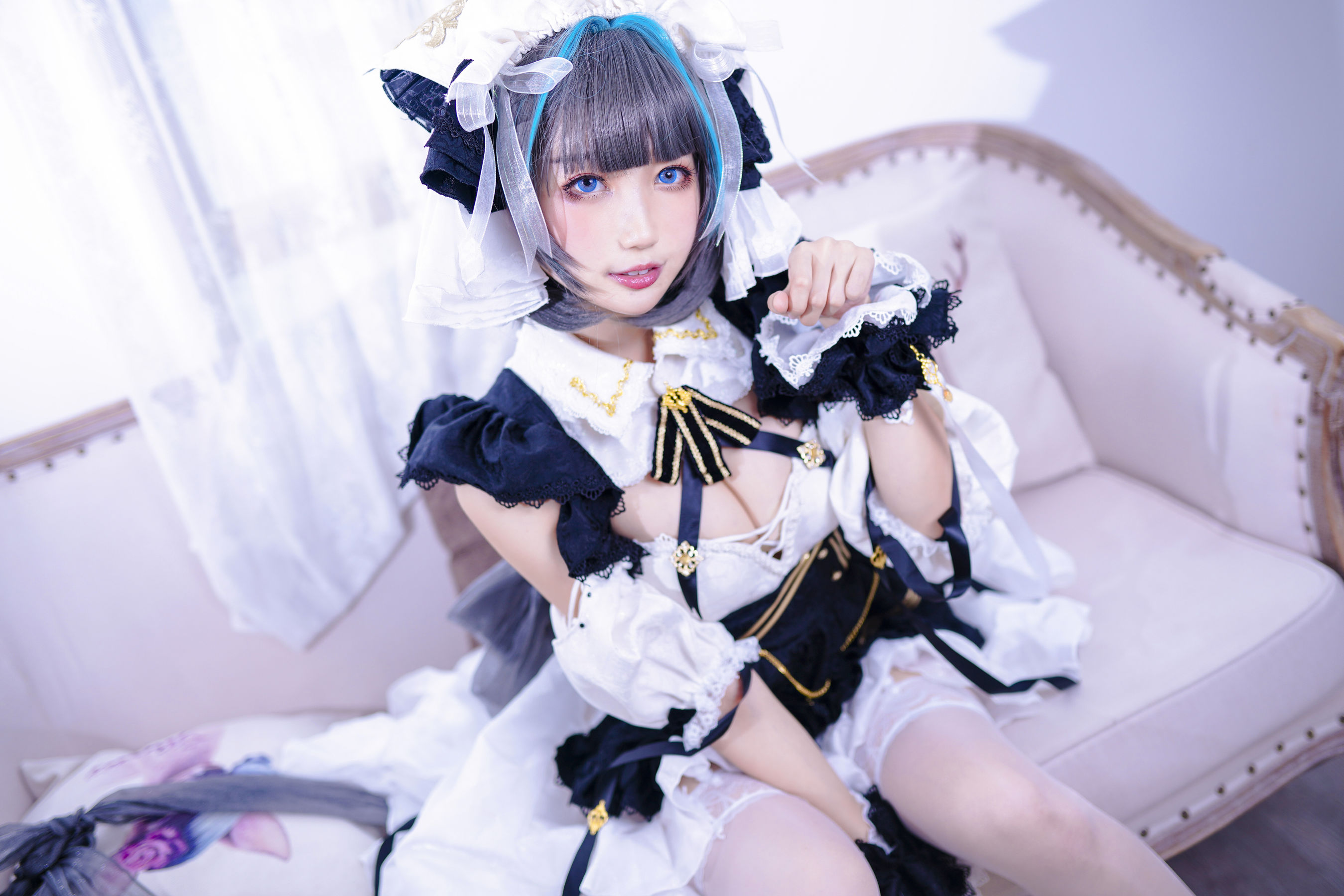 [COS福利] 周叽是可爱兔兔 - 柴郡猫猫第9张