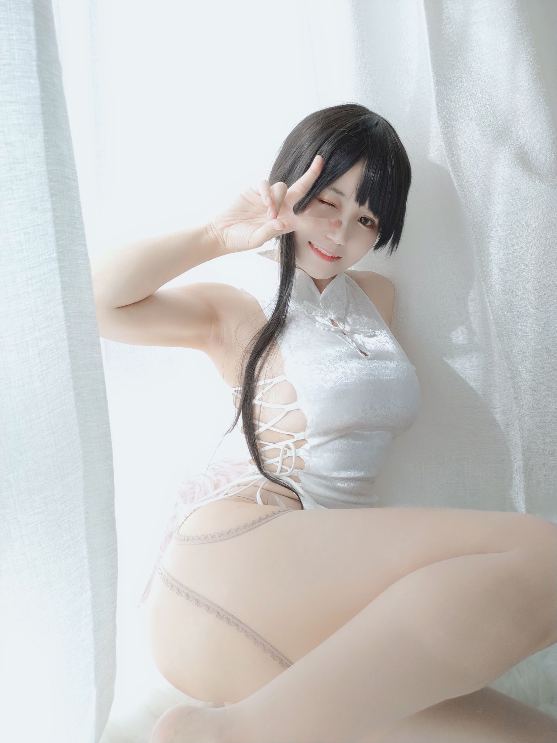 [COS福利] 动漫博主小仓千代w - 旗袍第11张