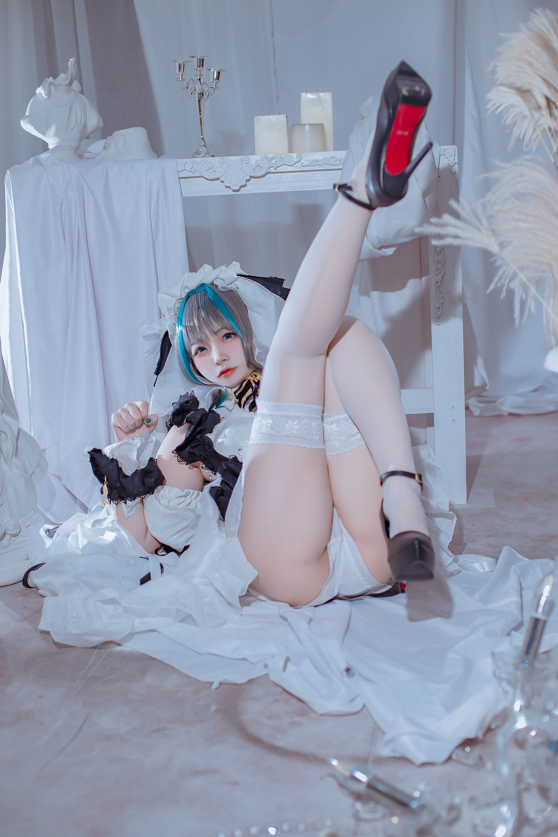 [COS福利] 人气Coser二佐Nisa - 碧蓝柴郡第8张