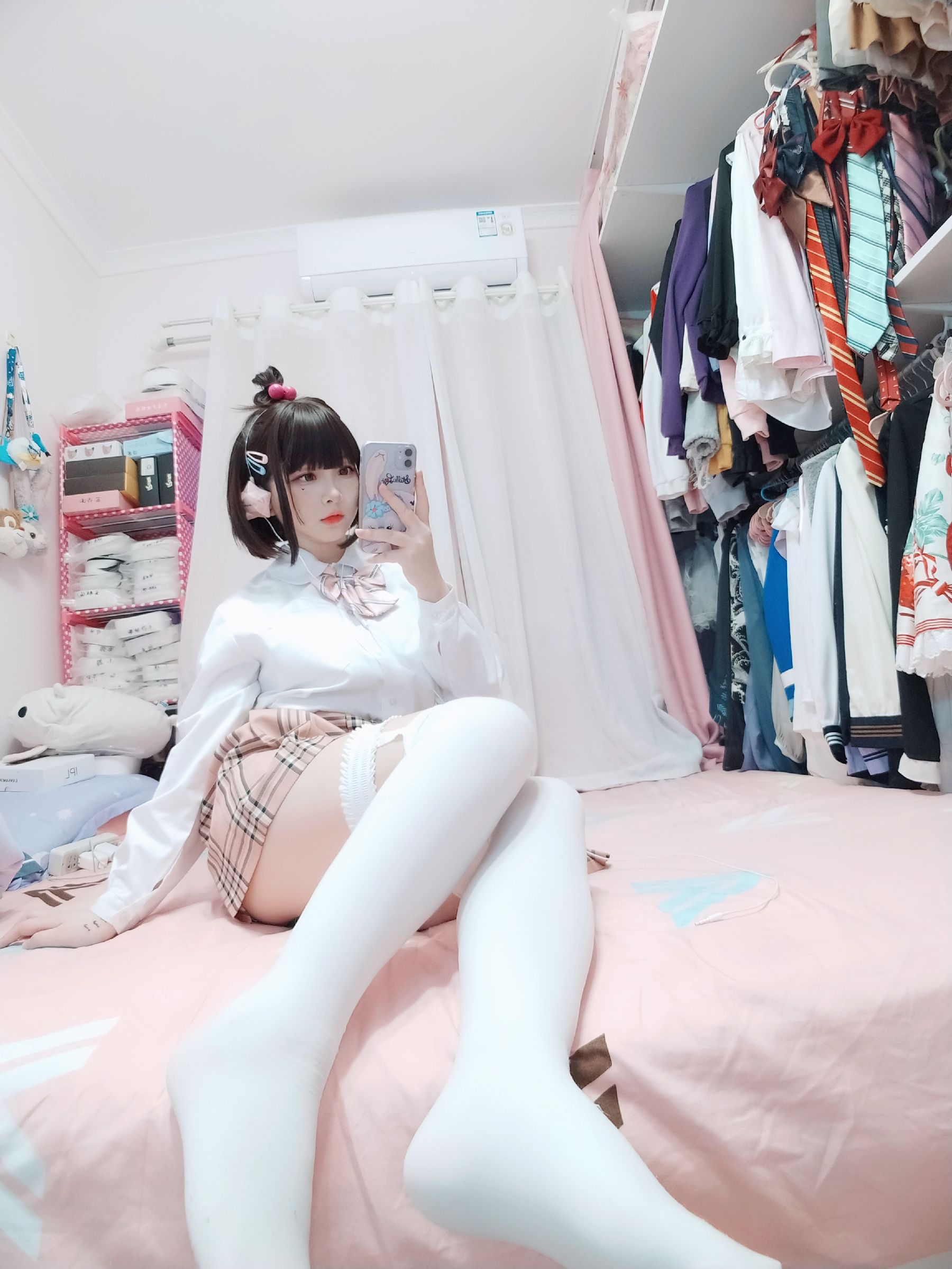 [COS福利] 二次元美女古川kagura - 白丝JK第9张