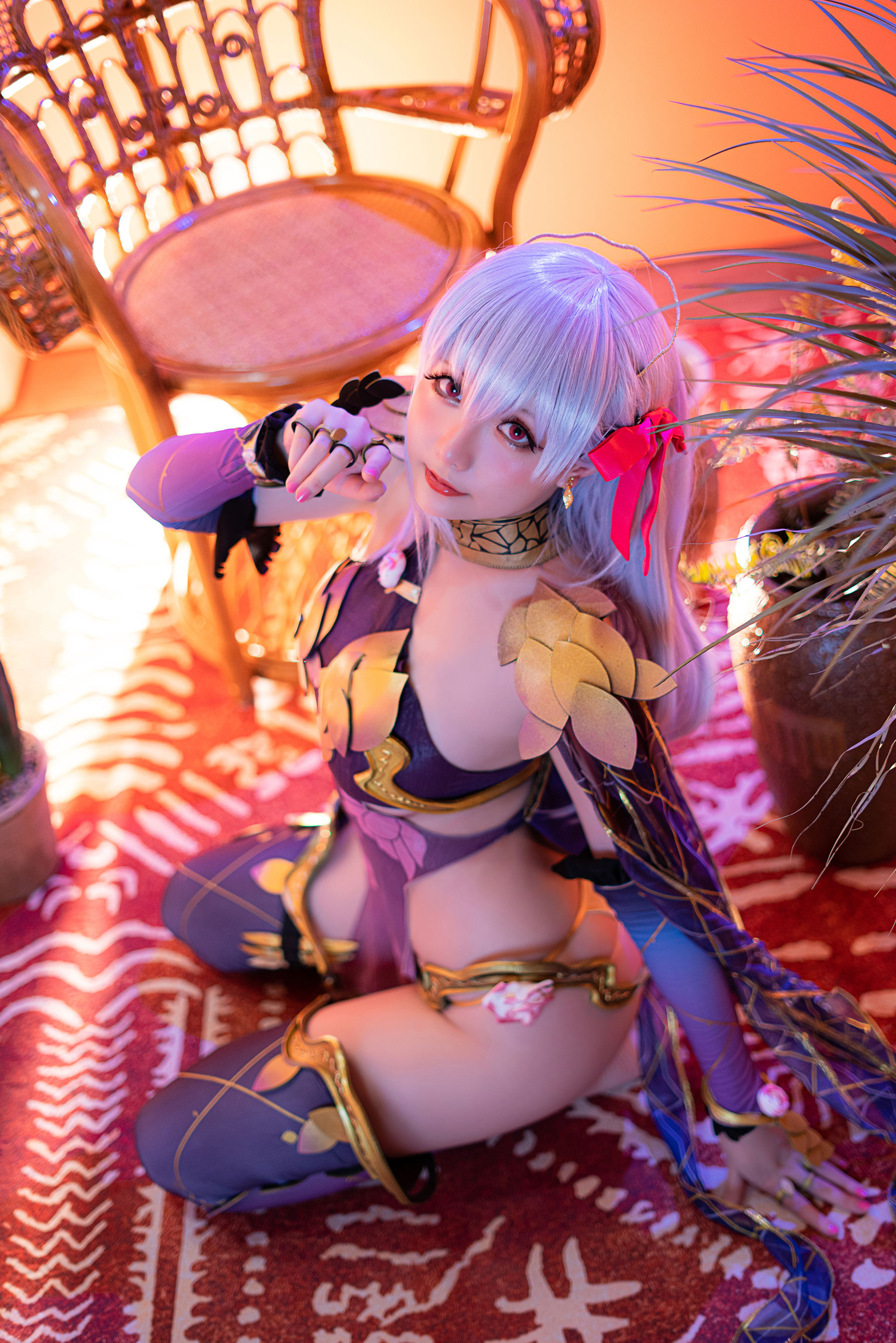 [COS福利] Coser小姐姐星之迟迟 - 秘密花园 伽摩第5张