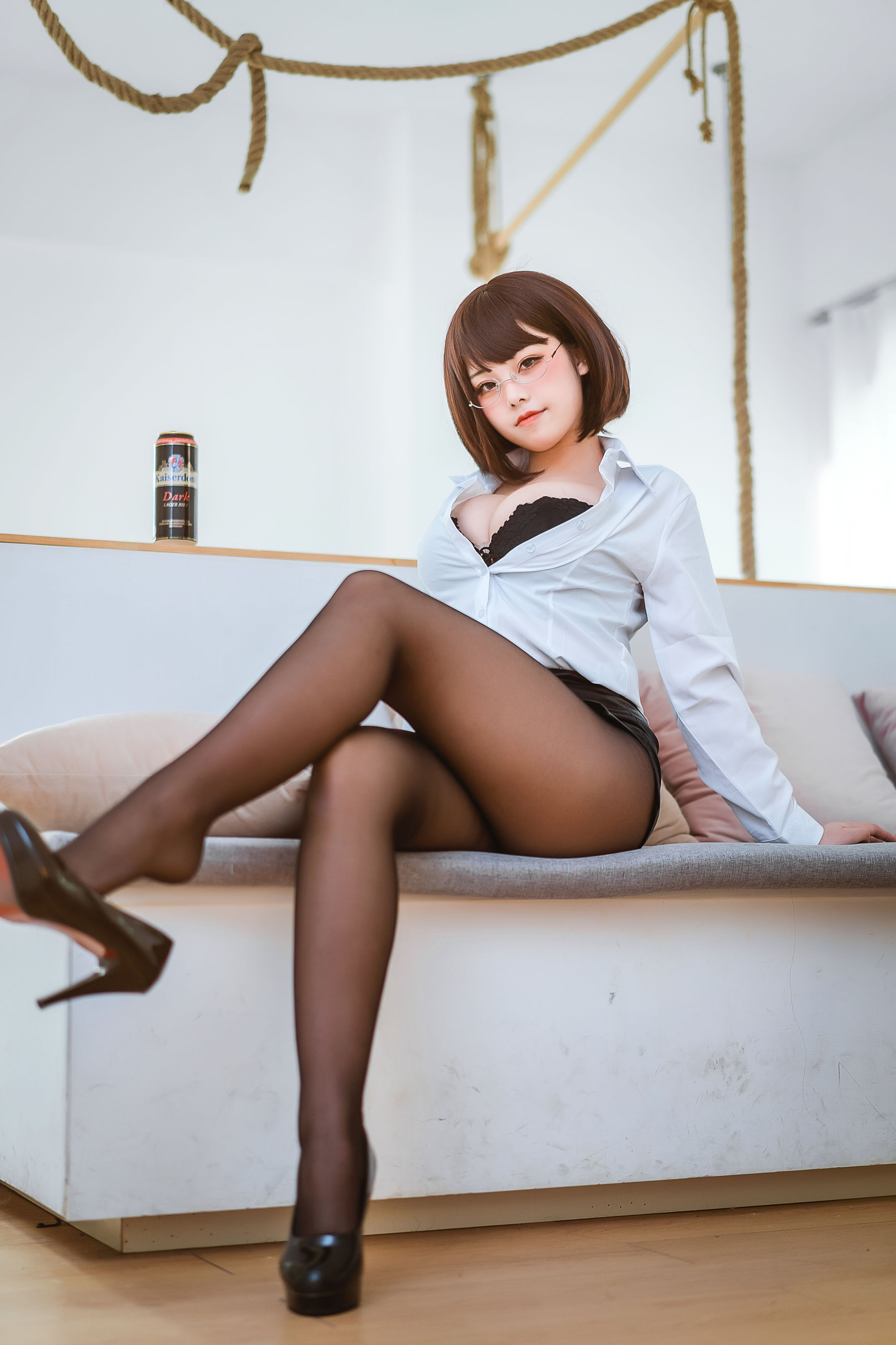 [COS福利] 萌系小姐姐蜜汁猫裘 - 醉OL第11张