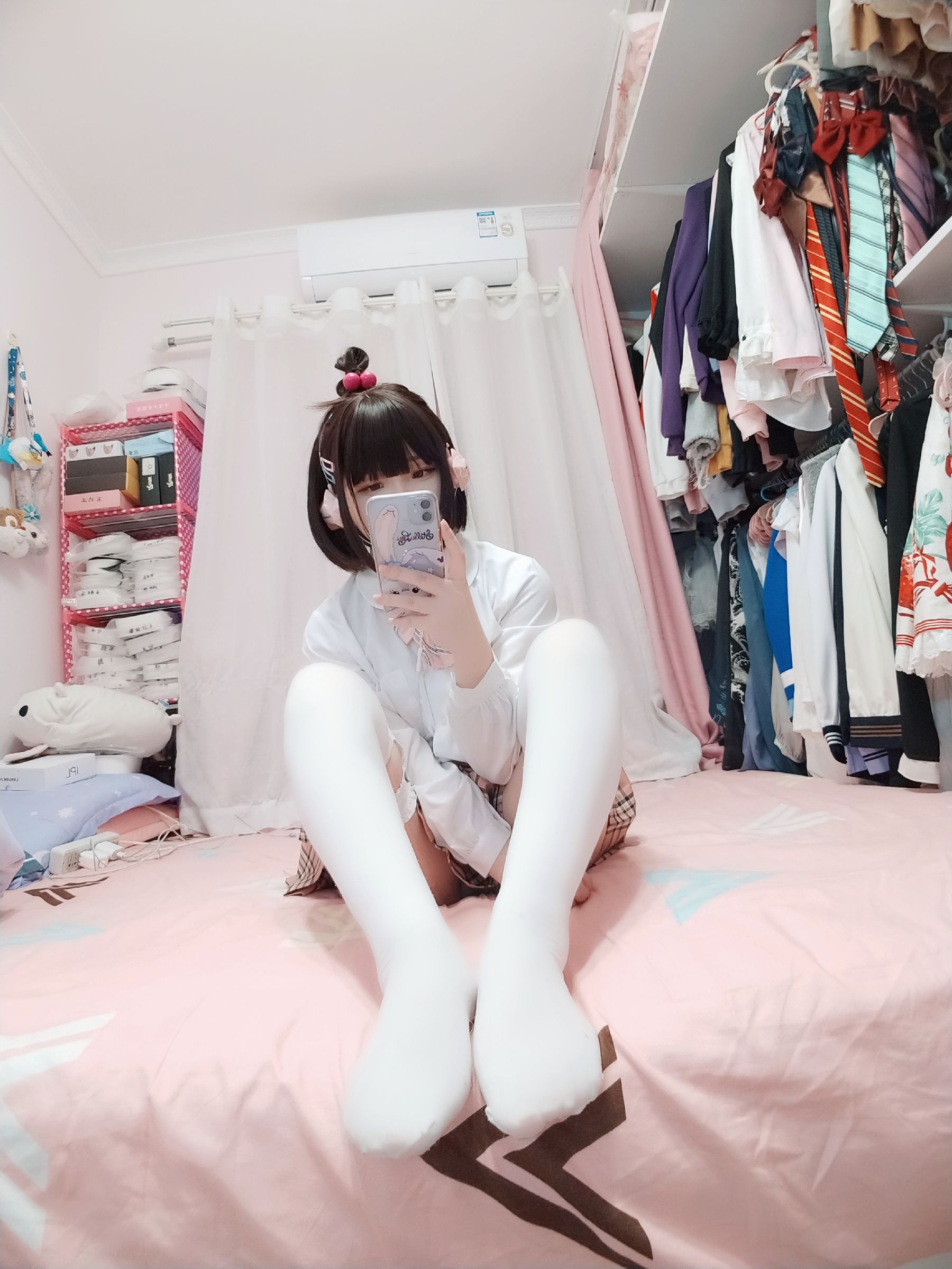 [COS福利] 二次元美女古川kagura - 白丝JK第9张