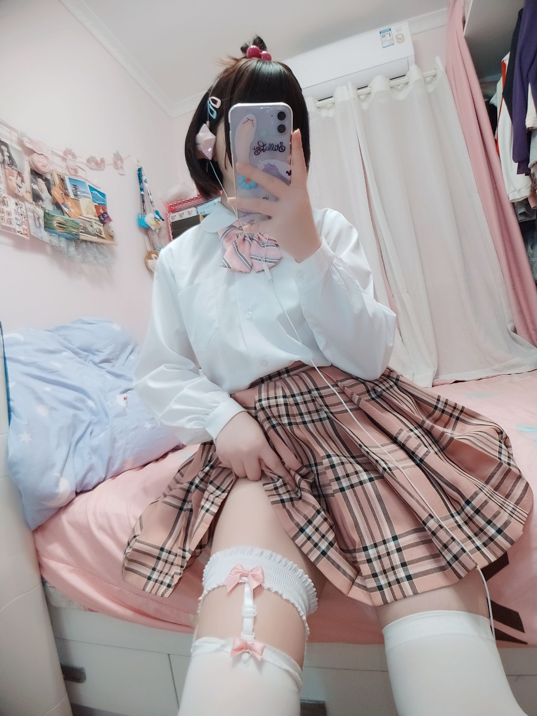 [COS福利] 二次元美女古川kagura - 白丝JK第1张