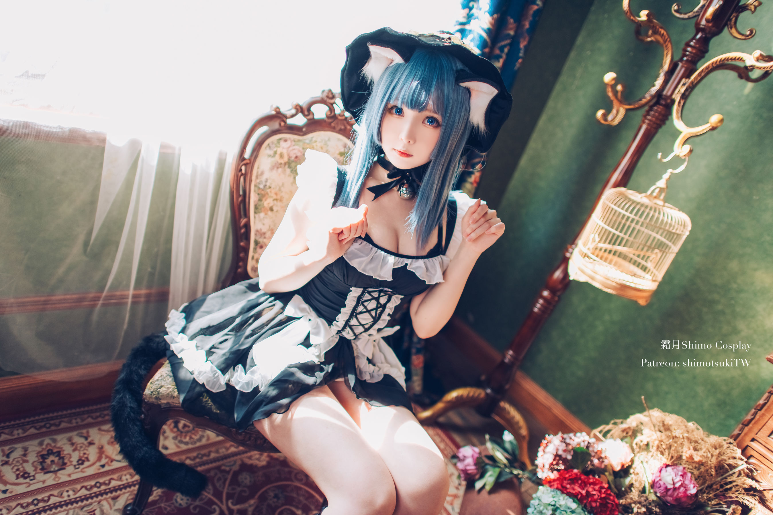 [COS福利] 微博妹纸霜月shimo - 蕾丝第1张