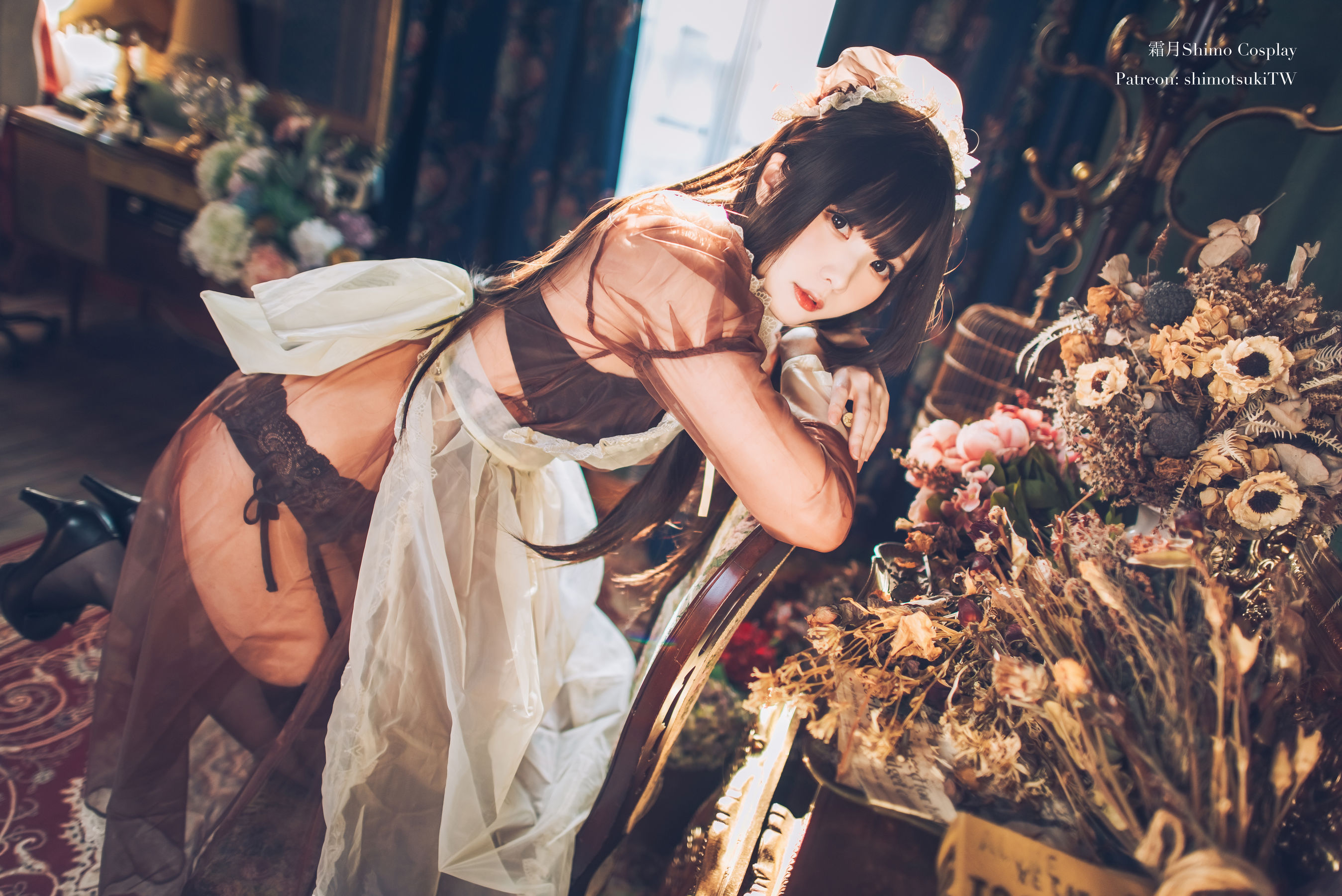[COS福利] 微博妹纸霜月shimo - 女仆第5张