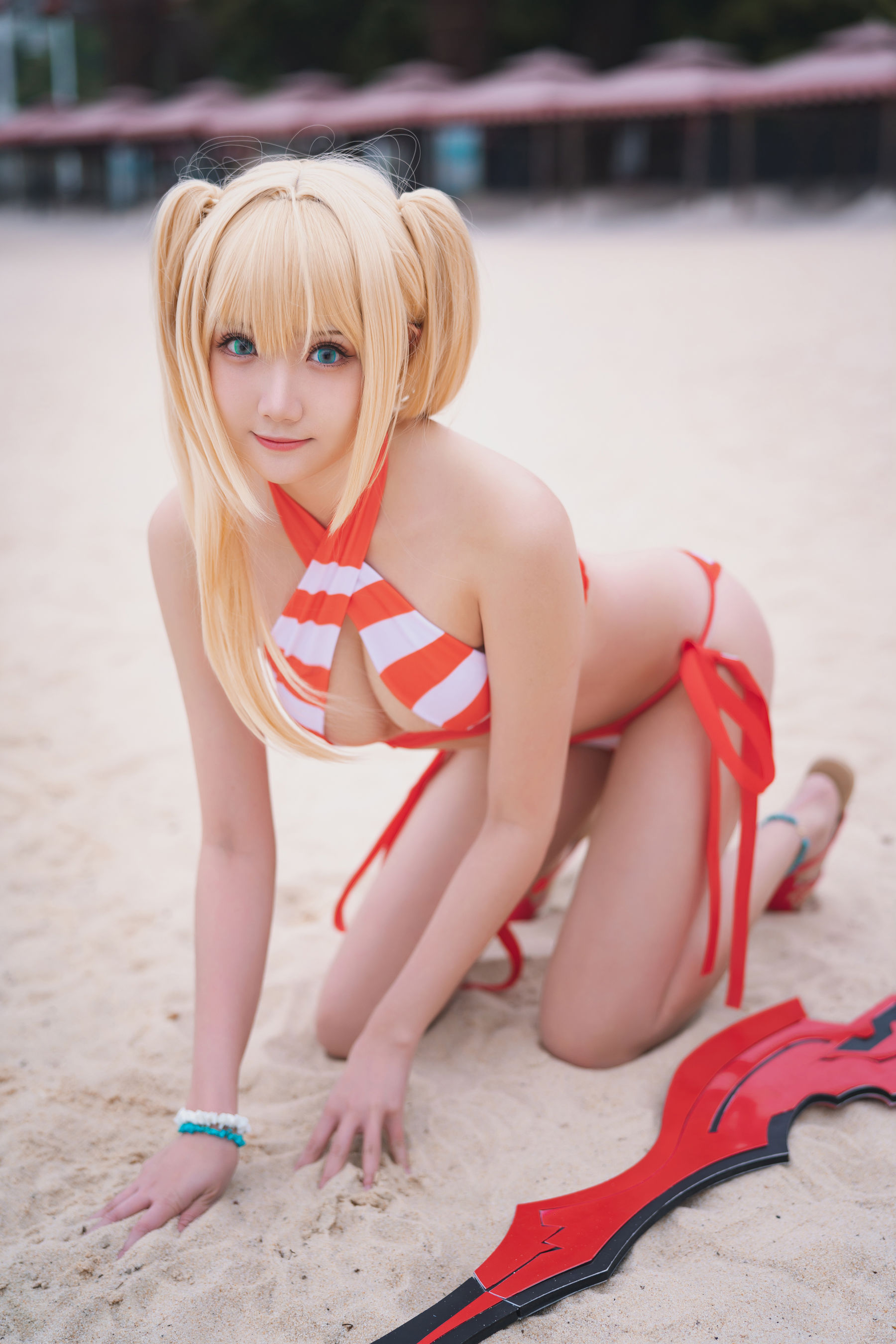 [COS福利] Coser瓜希酱福利 - 尼禄水着第7张