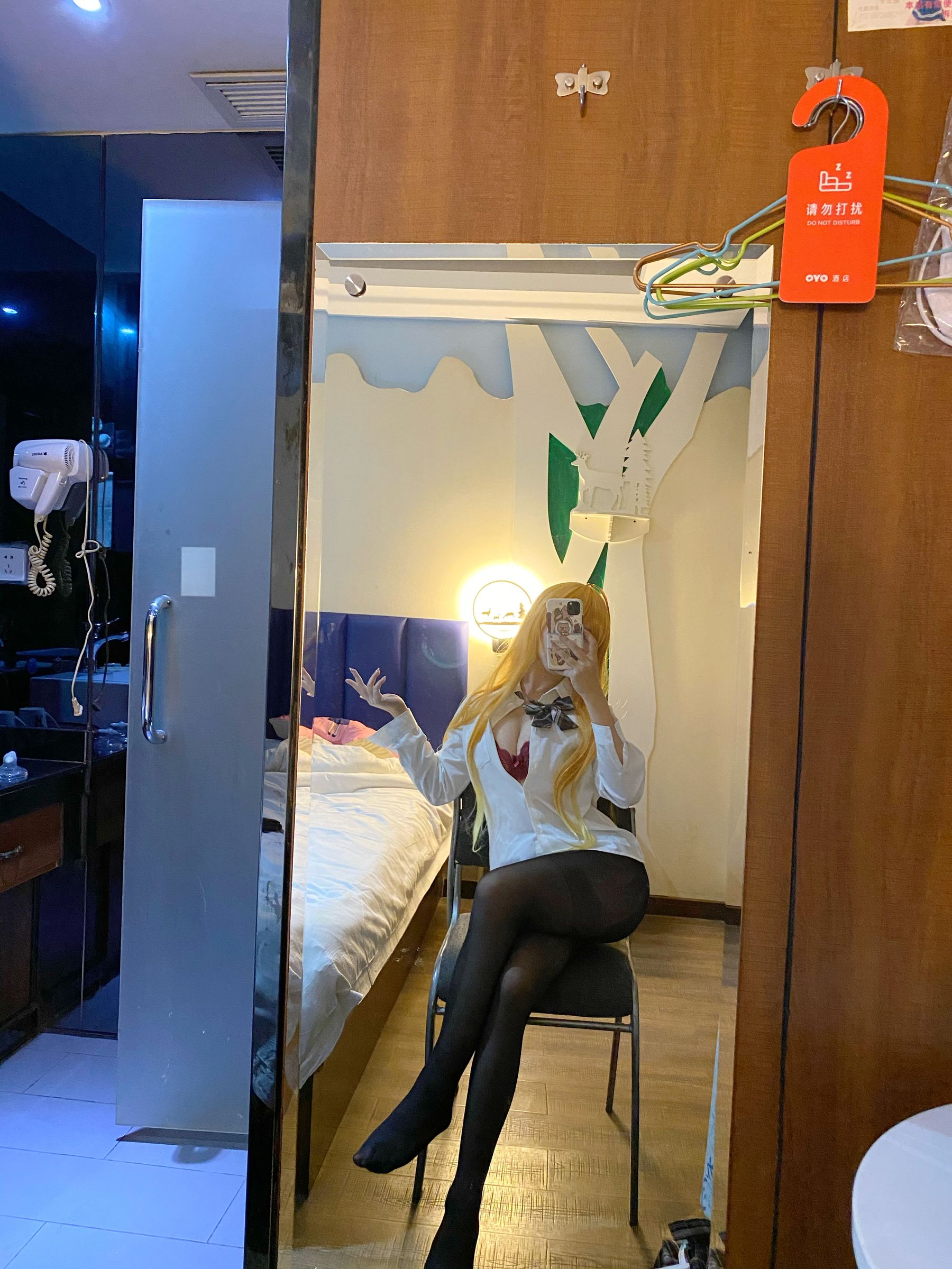 [COS福利] 芋圆侑子SJ_ - 金毛不良jk第10张