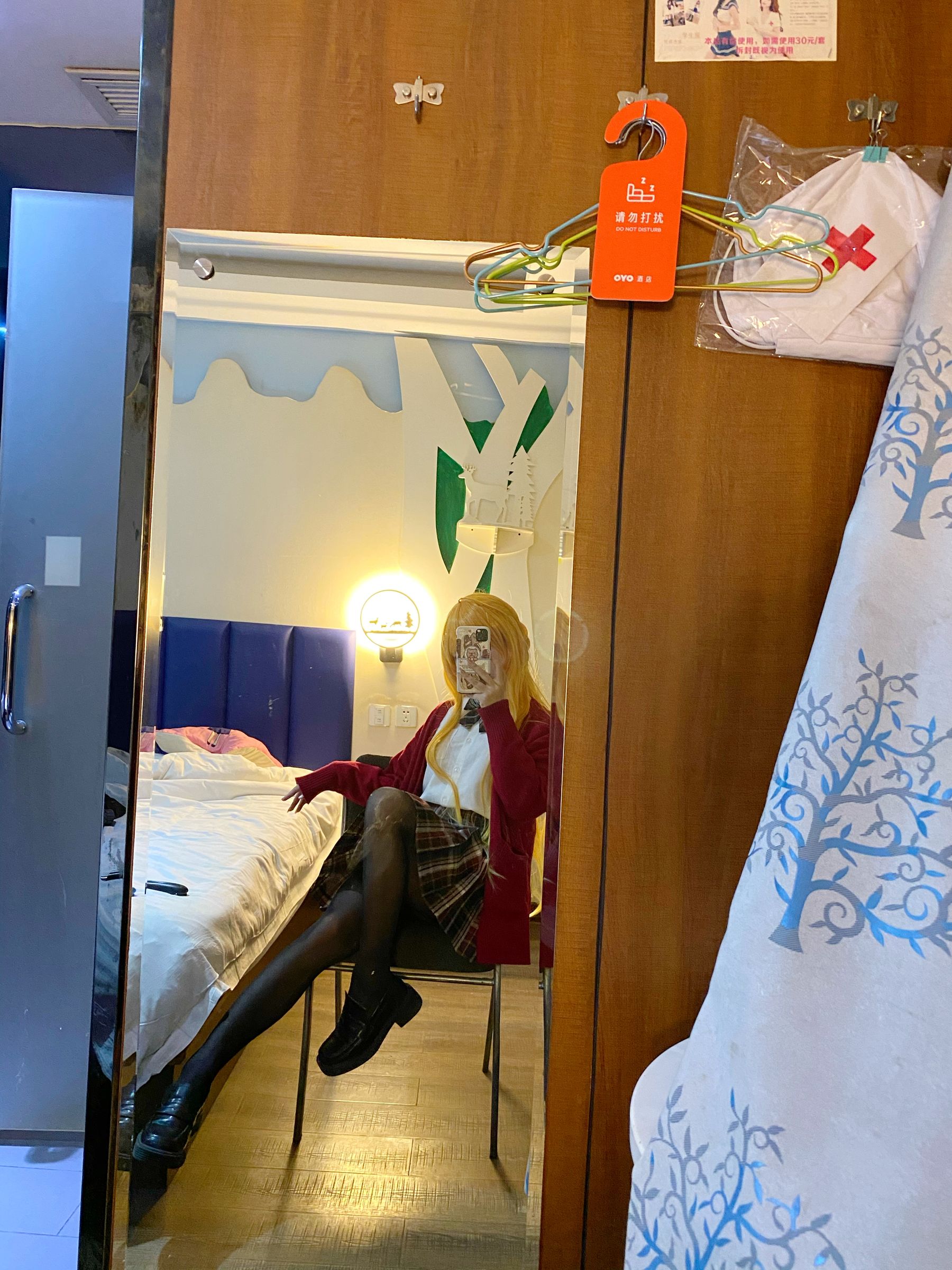 [COS福利] 芋圆侑子SJ_ - 金毛不良jk第2张