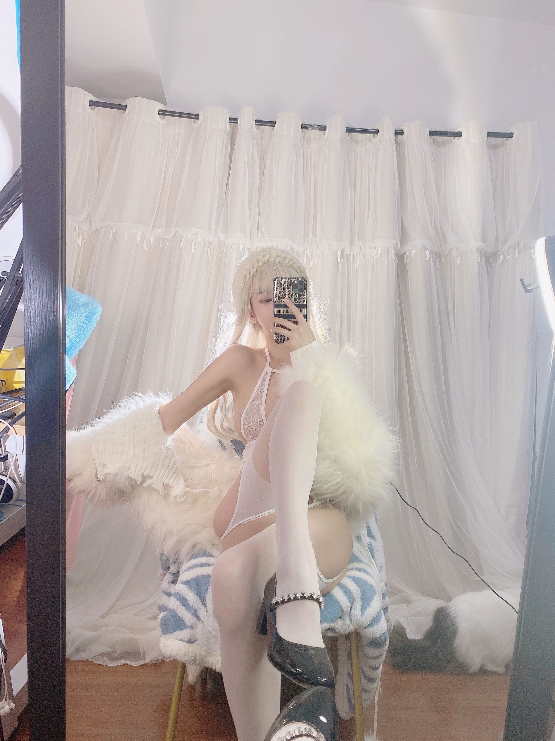 [COS福利] 斗鱼米线线sama - 白月光第6张