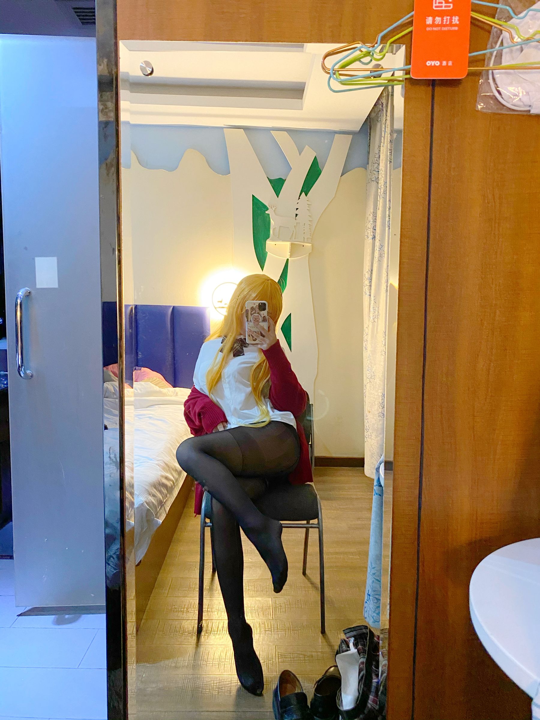 [COS福利] 芋圆侑子SJ_ - 金毛不良jk第9张