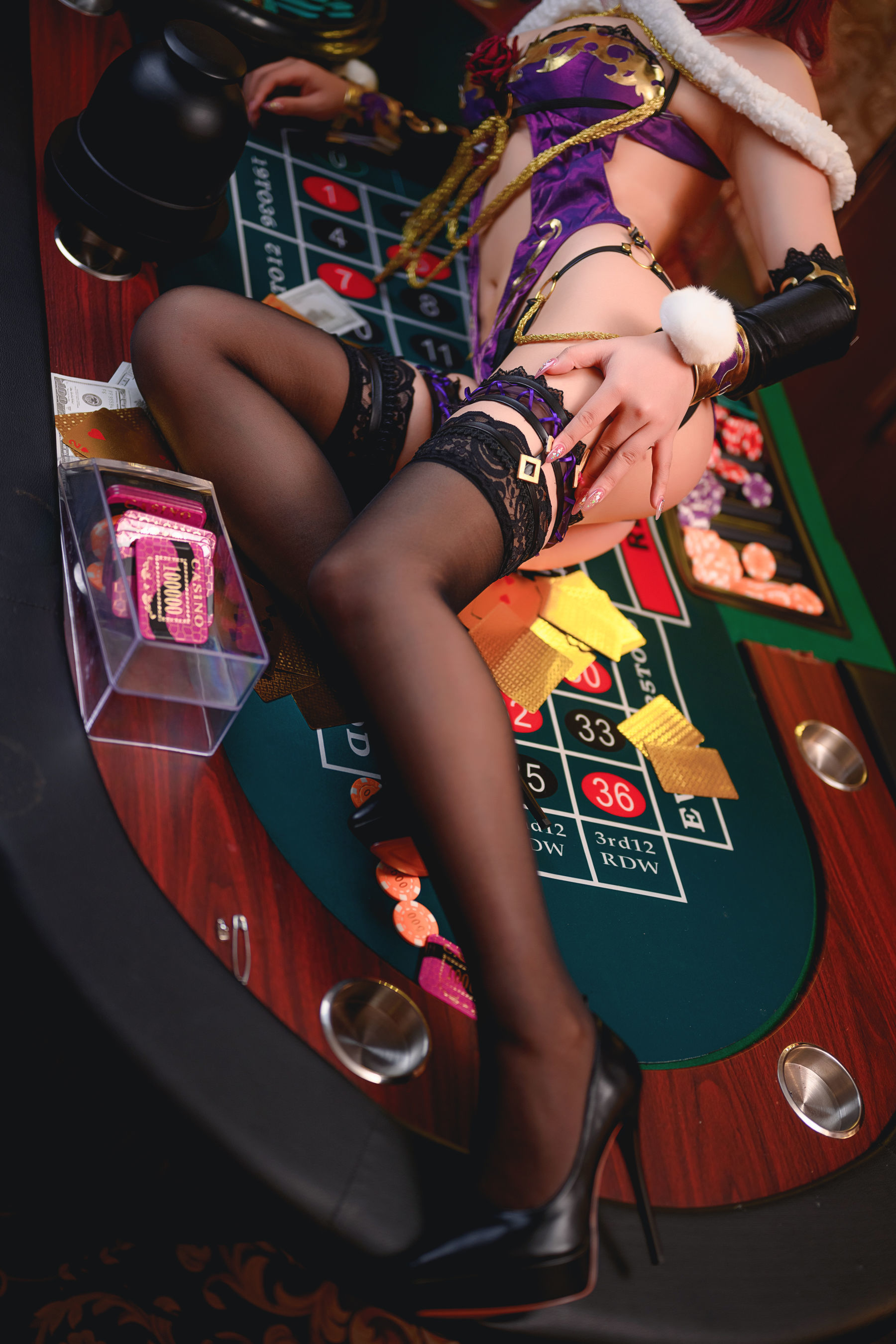 [网红COSER] 二次元妹子抱走莫子aa - 兔女郎第4张