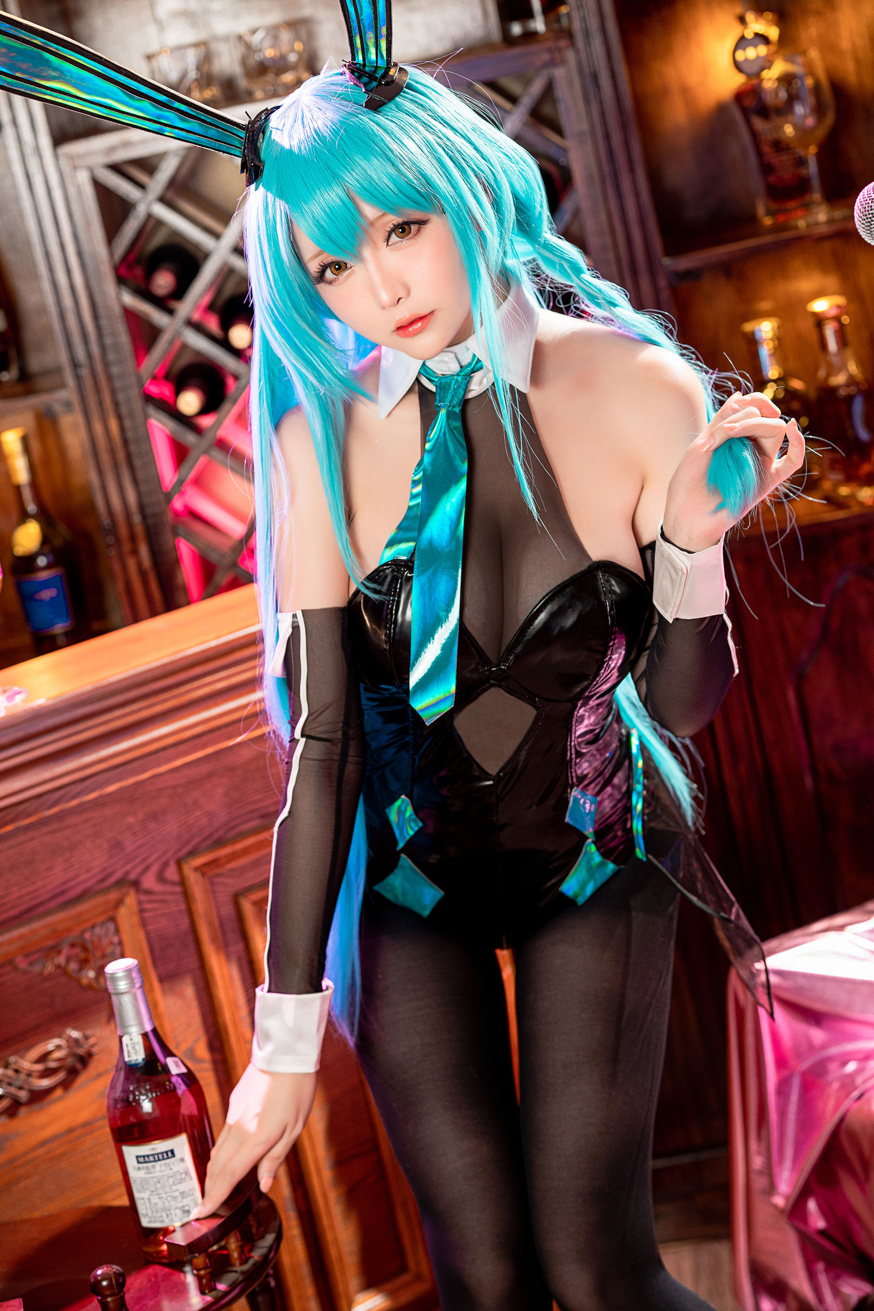 [网红COSER写真] Coser小姐姐星之迟迟 - 纯白と漆黑《树城》第9张