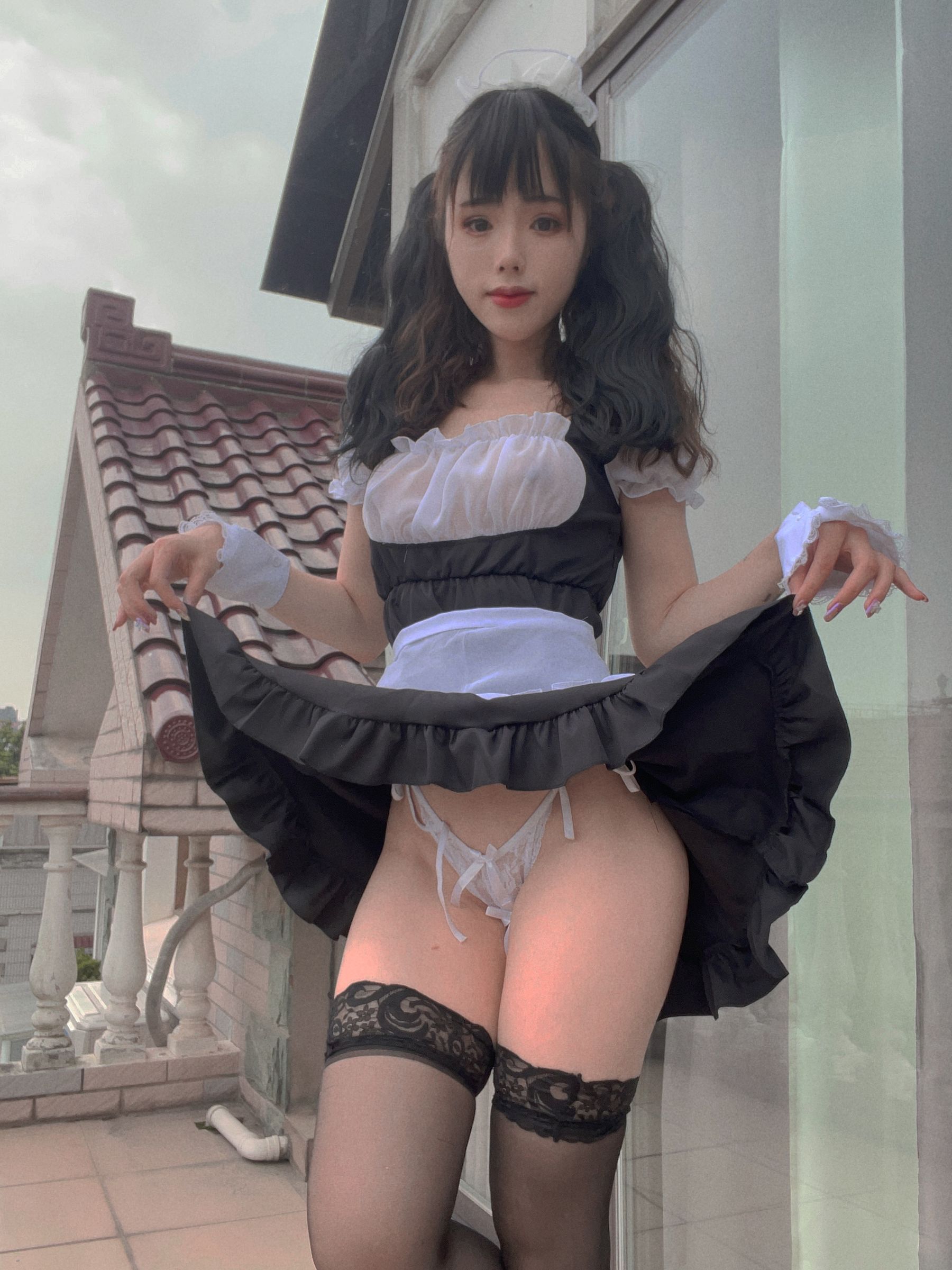 [福利COS] 钛合金大粑粑 - 女仆自拍第11张