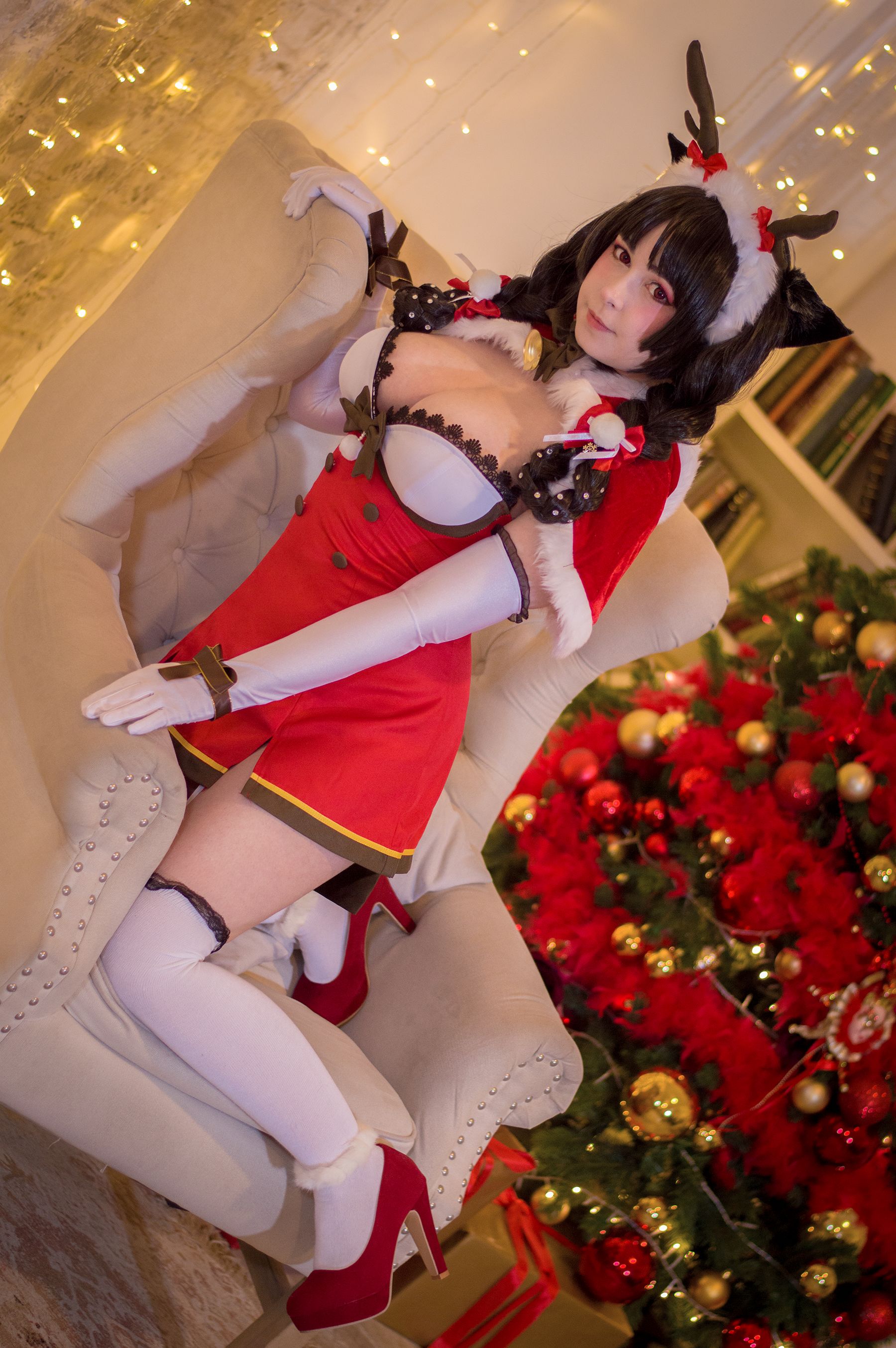 [福利COS] Yoshinobi - Ooshio Xmas (Azur Lane)第2张