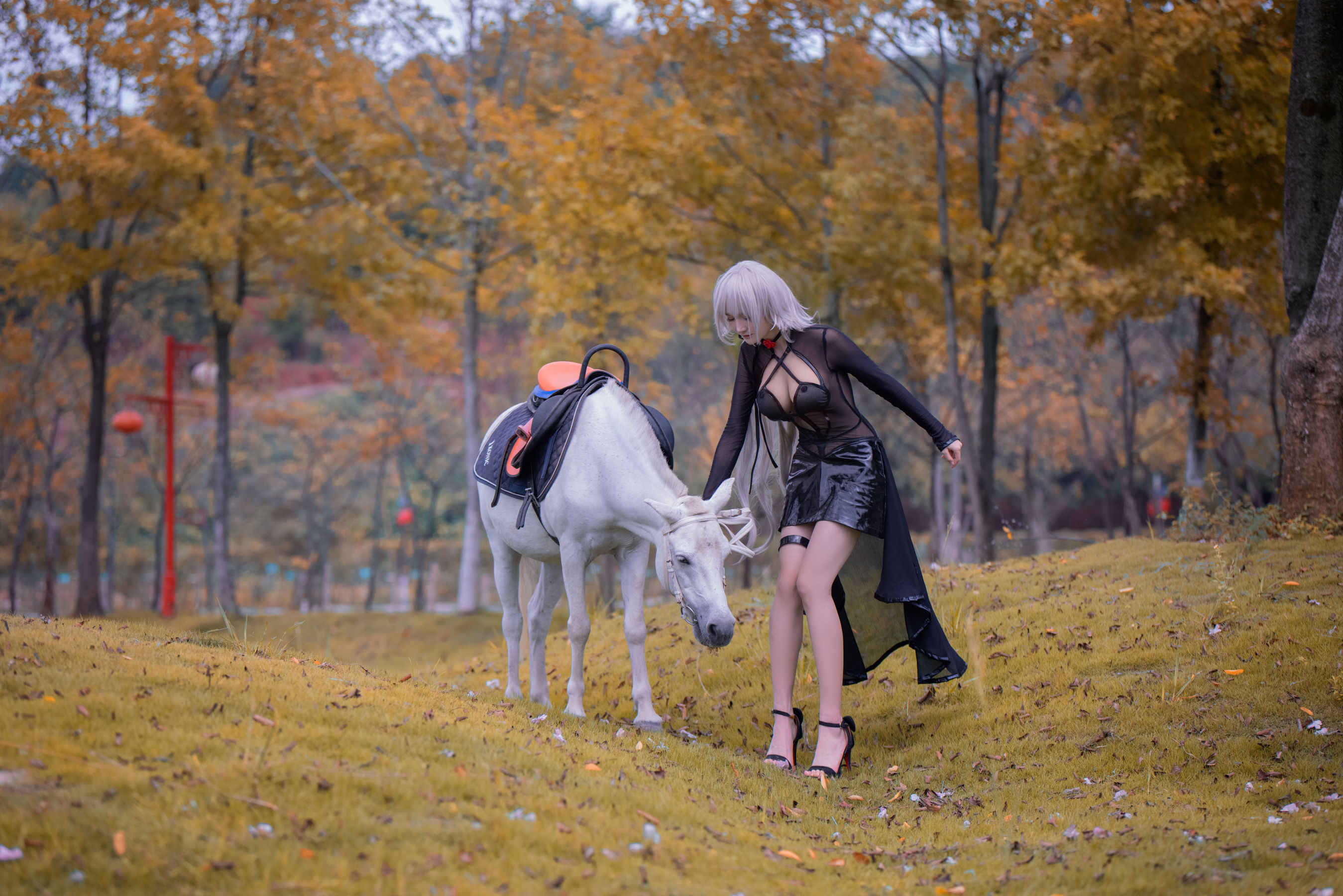 [福利COS] COS妹子仙九Airi - 黑贞马会第5张