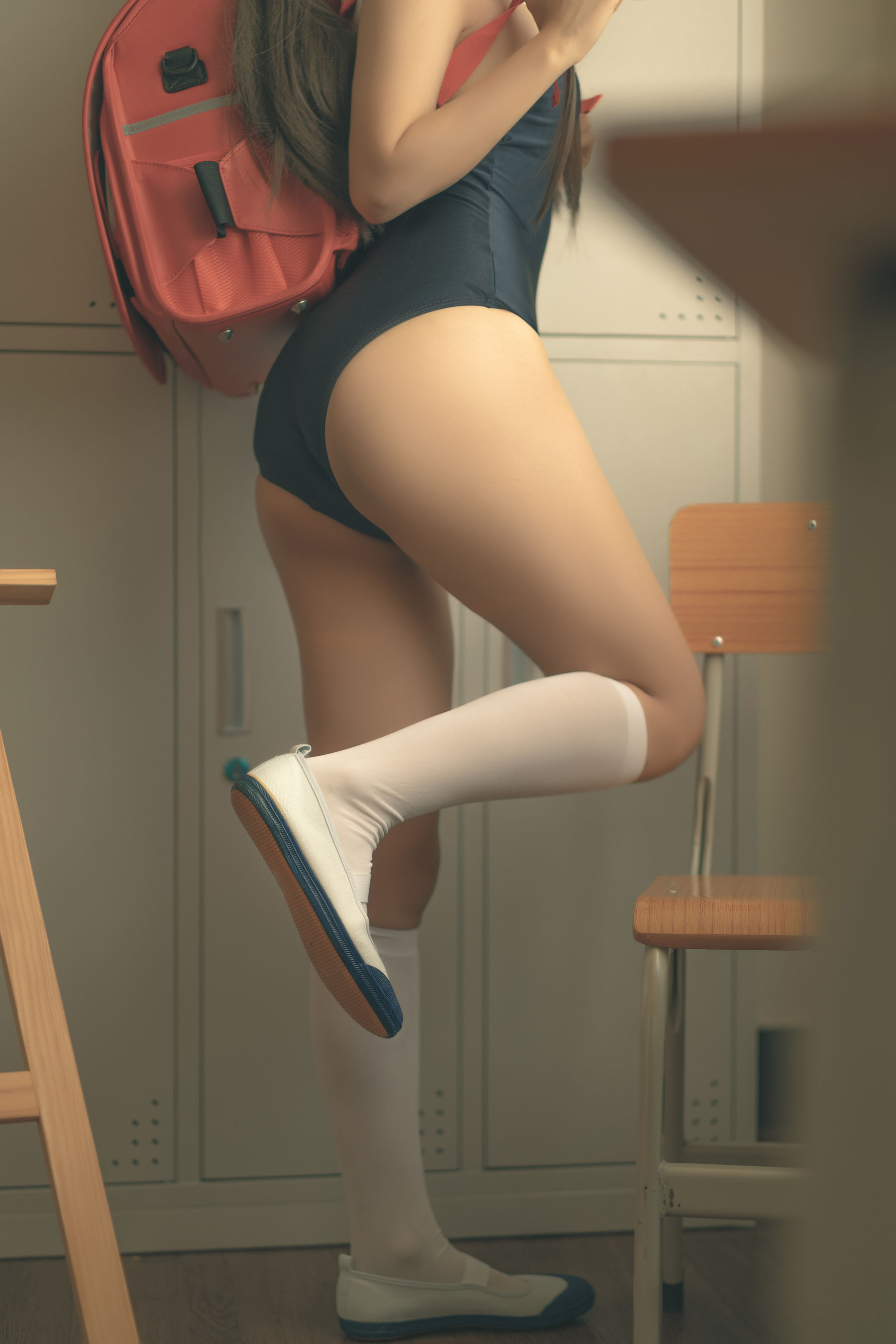 [福利COS] 动漫博主蠢沫沫 - 放学后第12张