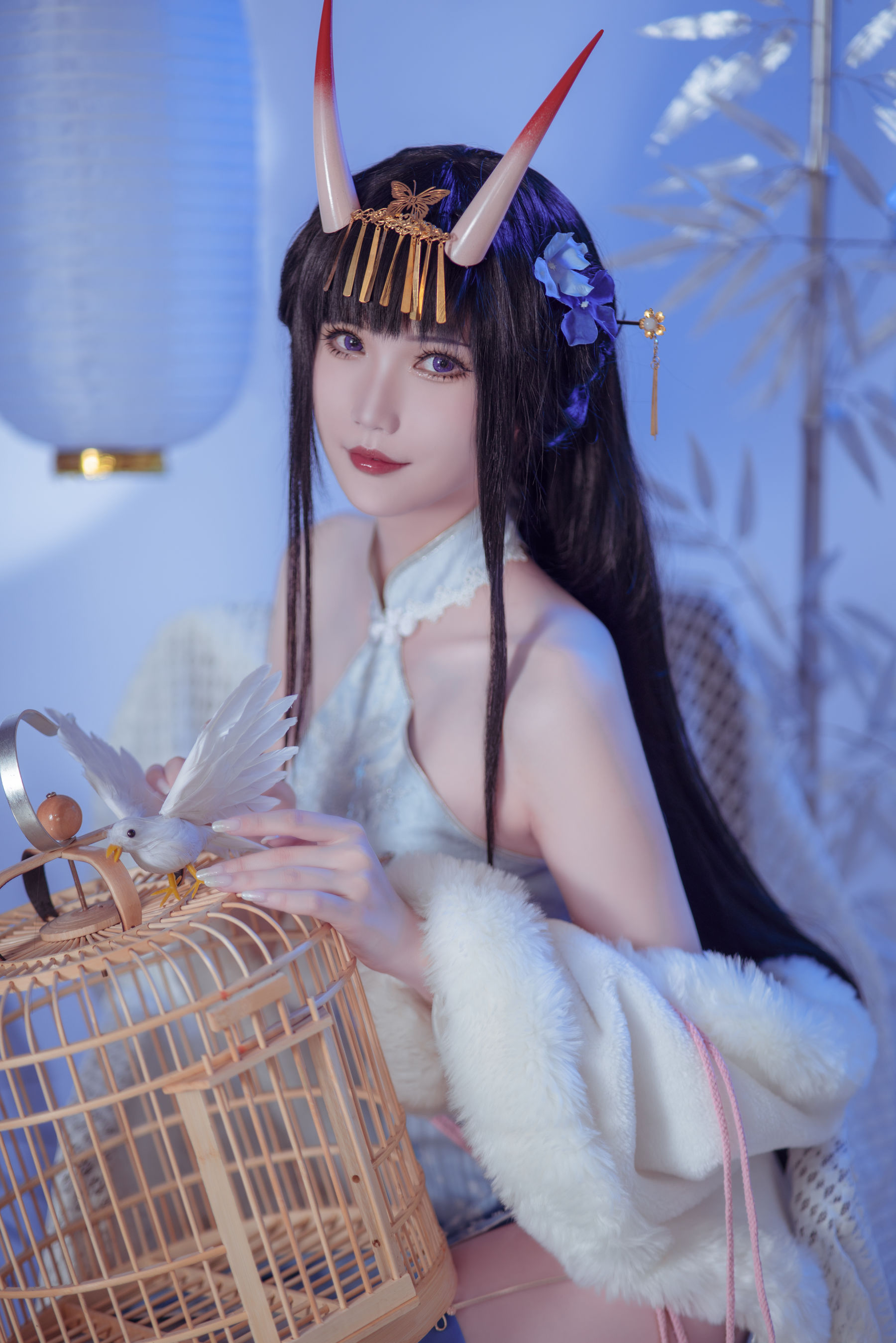 [网红COS] 花兮_honoka - 能代 冬雪沁香第4张