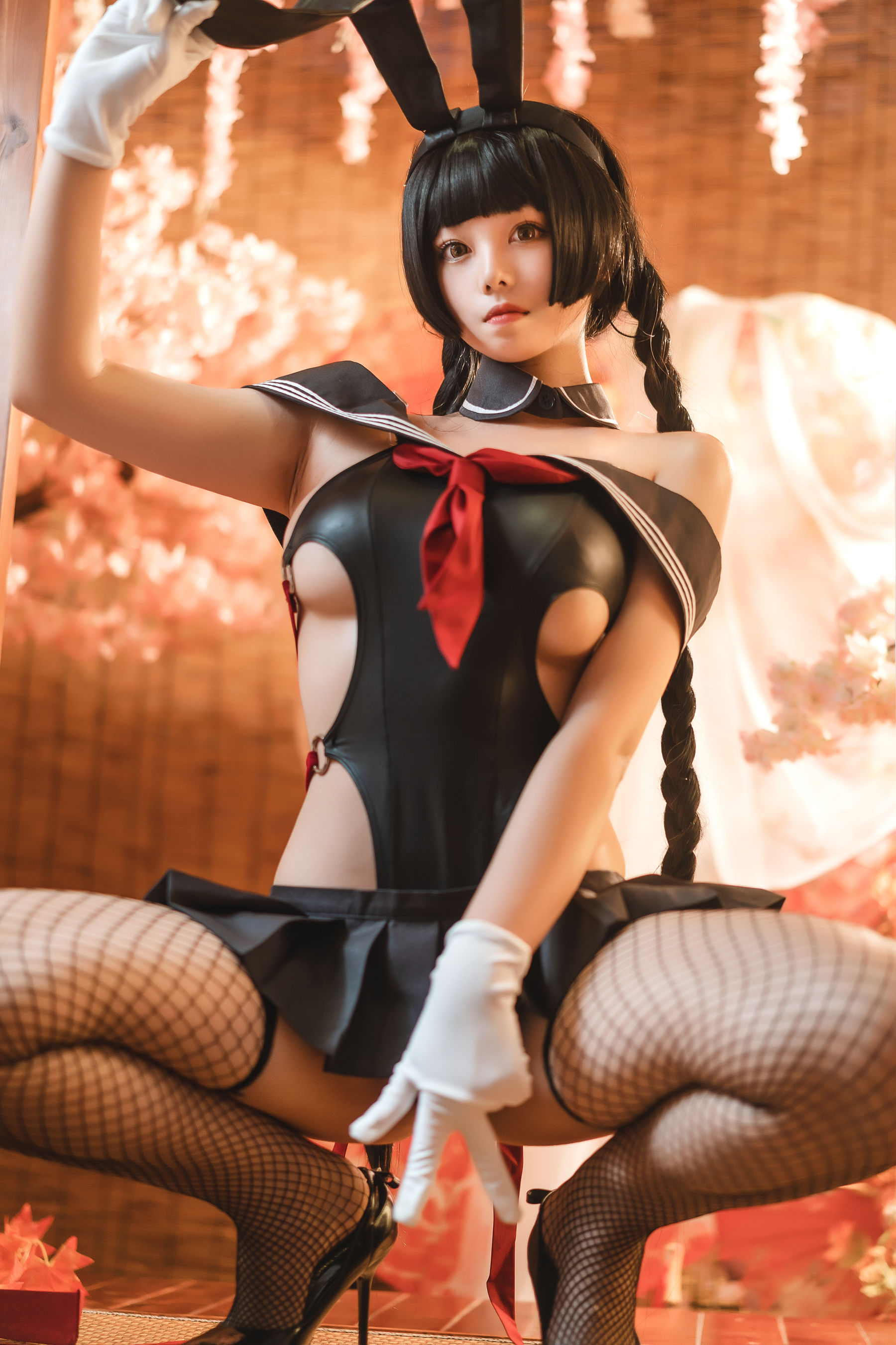 [网红COS] 萌系小姐姐蜜汁猫裘 - 卯月桃子第18张