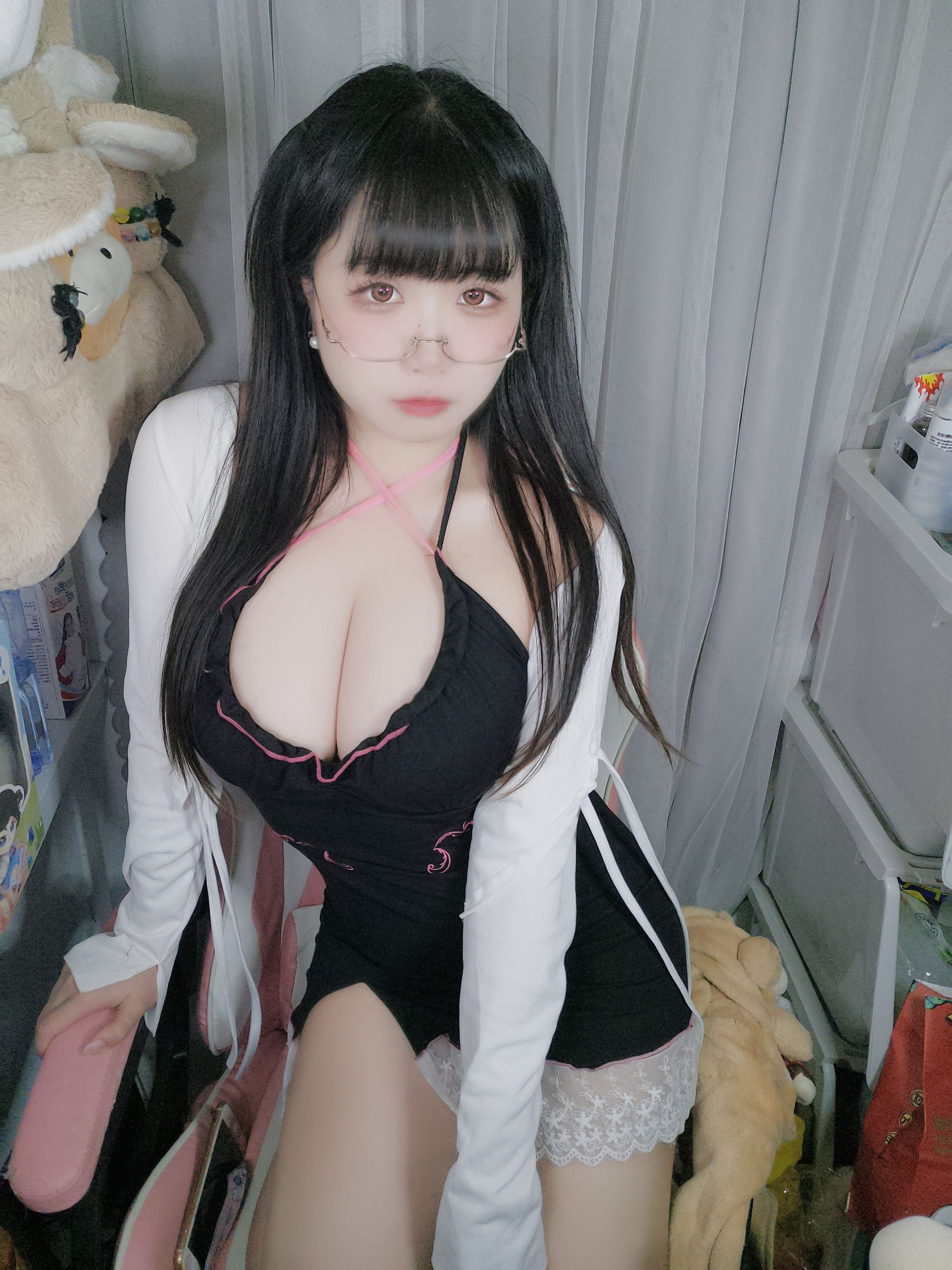 [网红COS] 贞子蜜桃 - 心心眼第1张