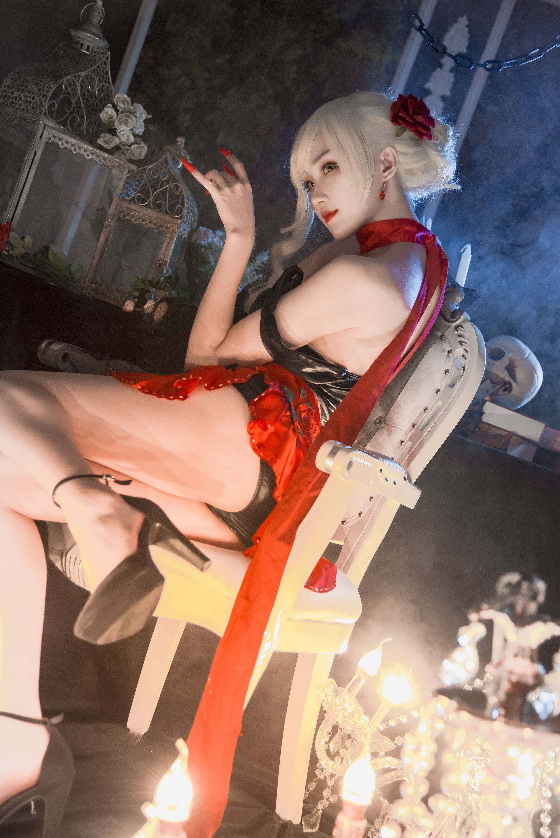 [网红COS] 瓦斯塔亚小龙虾 - 灵魂探戈伊芙琳第4张