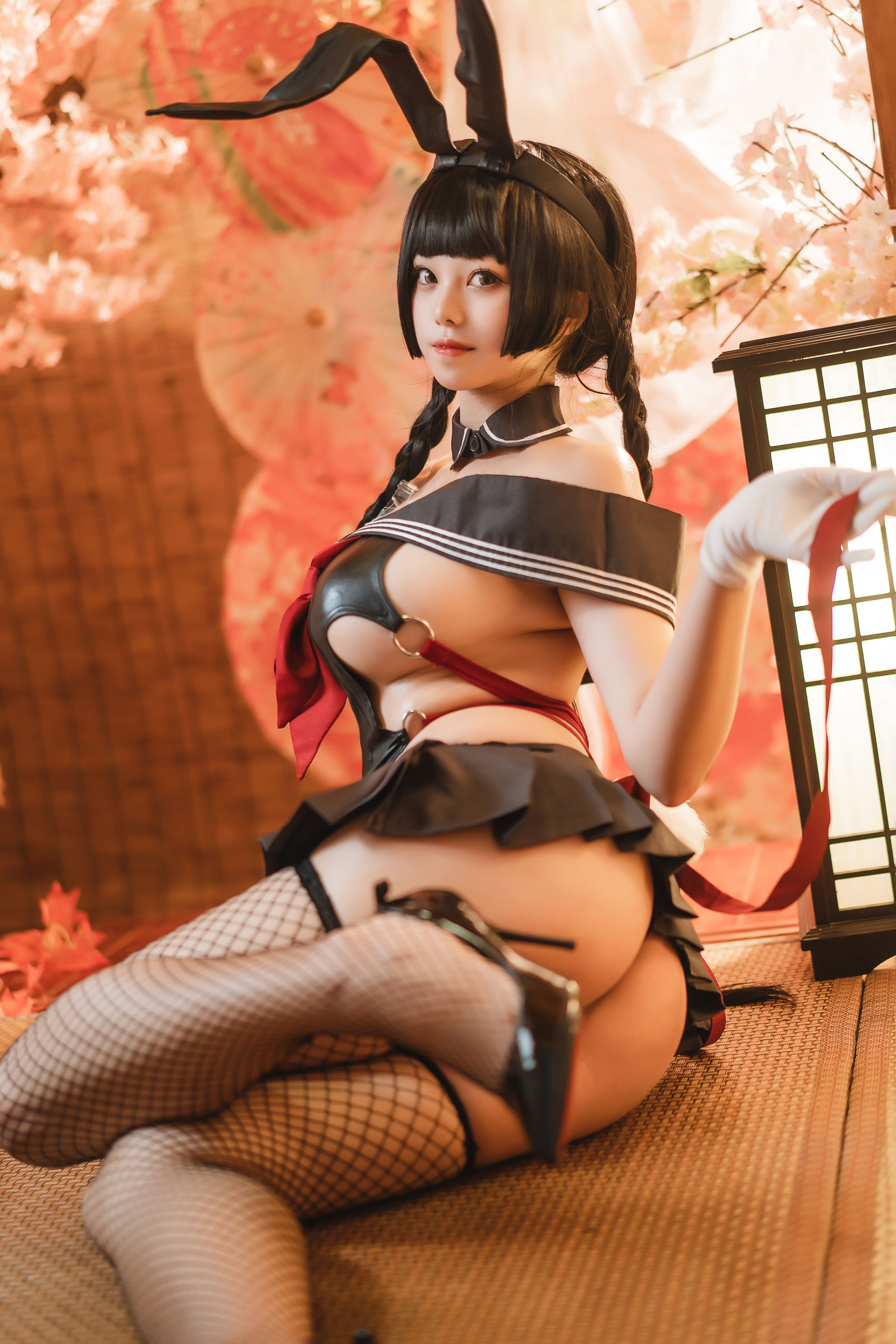 [网红COS] 萌系小姐姐蜜汁猫裘 - 卯月桃子第15张