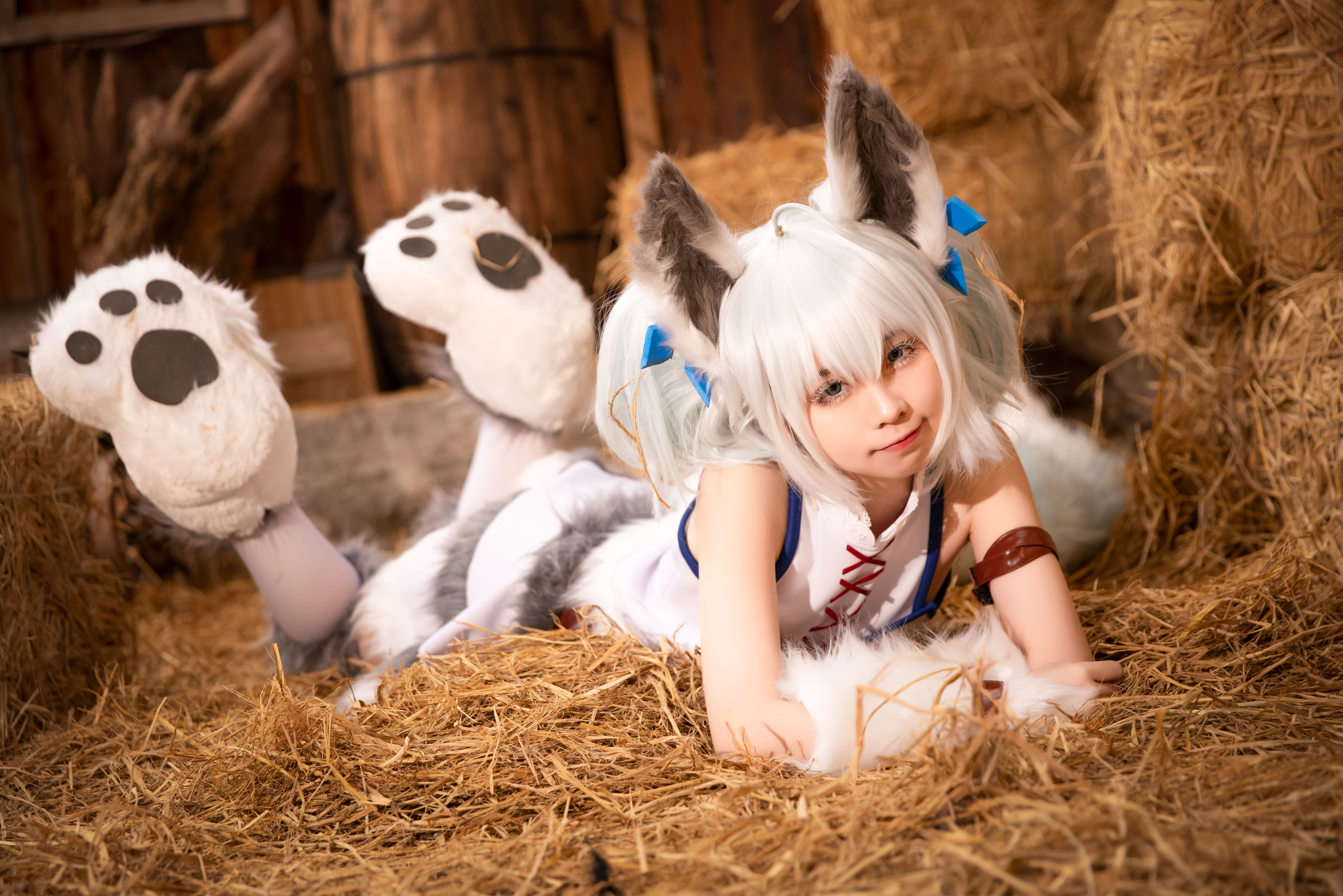 [福利COS] 动漫博主G44不会受伤 - 地牢刹那常服第9张