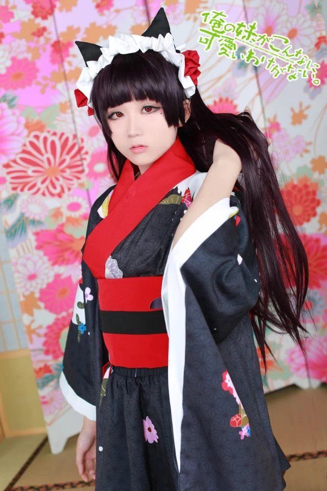 [福利COS] 动漫博主浅野菌子 - 我的妹妹哪有这么可爱！第17张