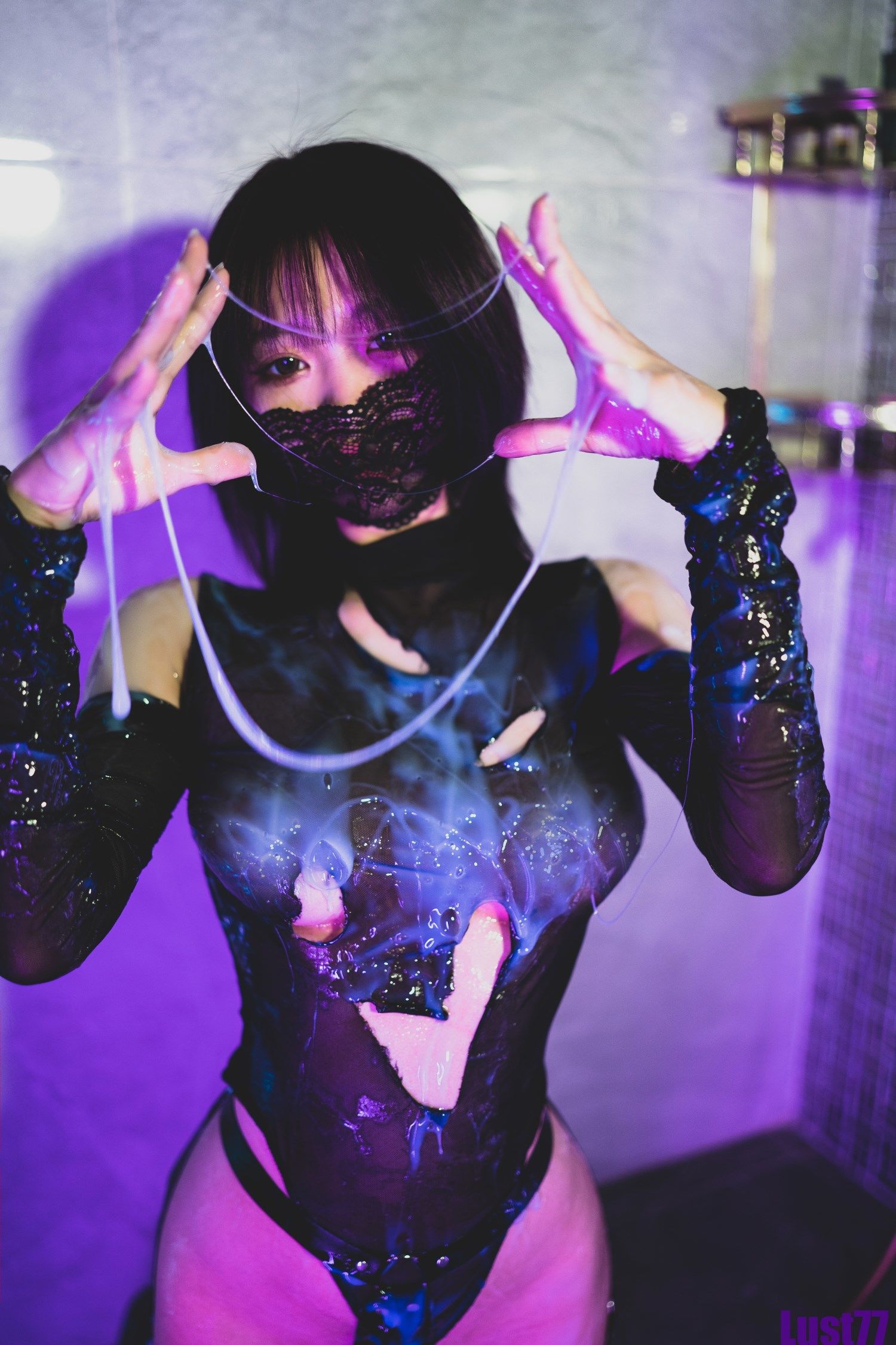 [福利COS] 动漫博主柒柒要乖哦 - 白液俘虏第21张