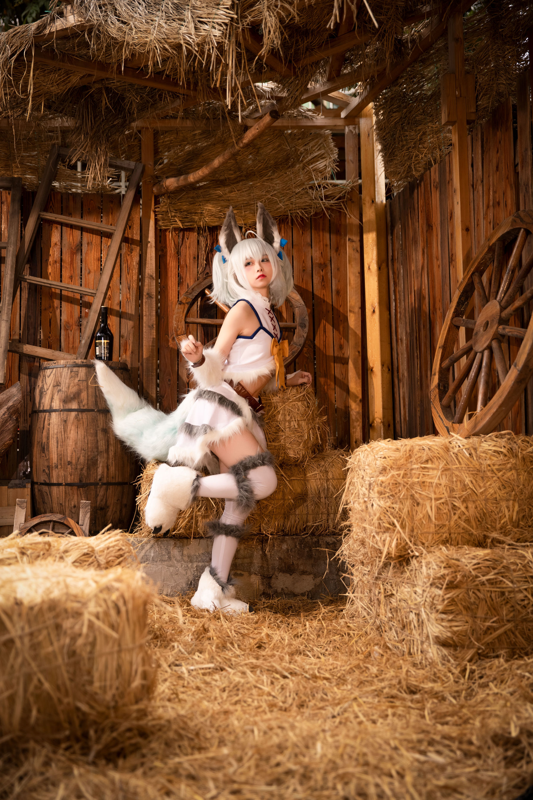 [福利COS] 动漫博主G44不会受伤 - 地牢刹那常服第1张