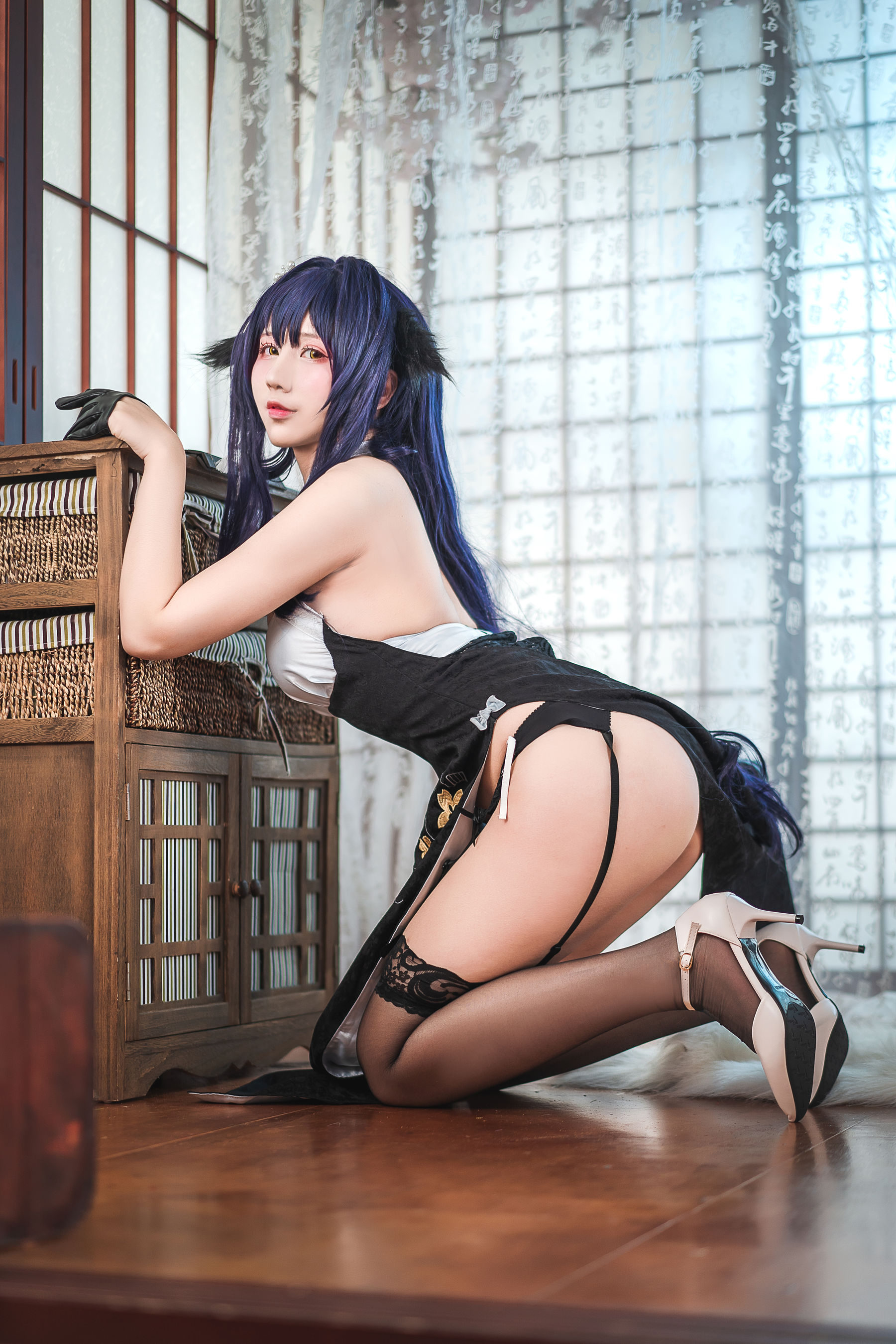 [福利COS] 动漫博主九曲Jean - 吾妻旗袍第8张