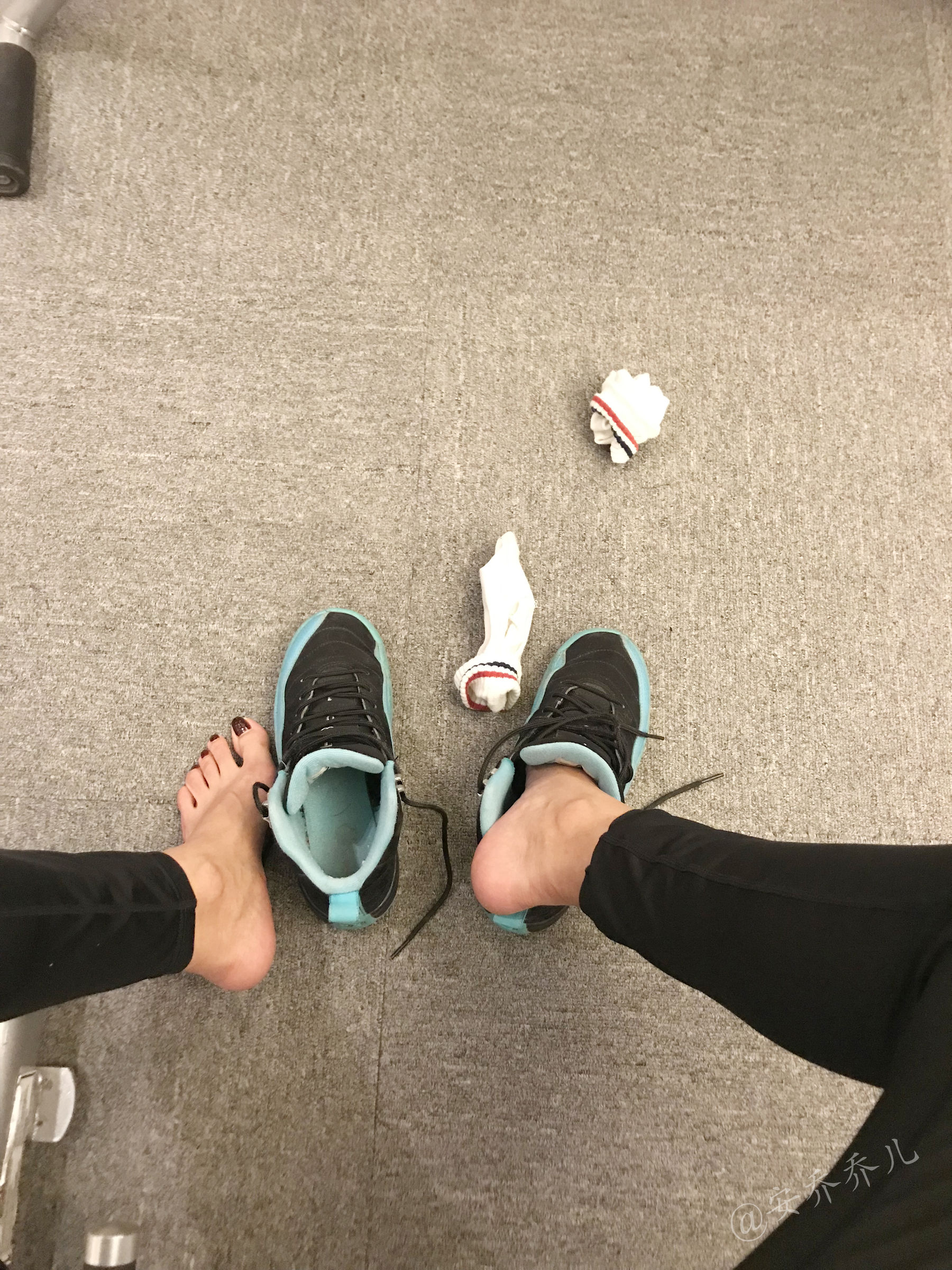 [福利COS] 安乔乔儿(Nia乔乔) No.019 健身房白袜第37张