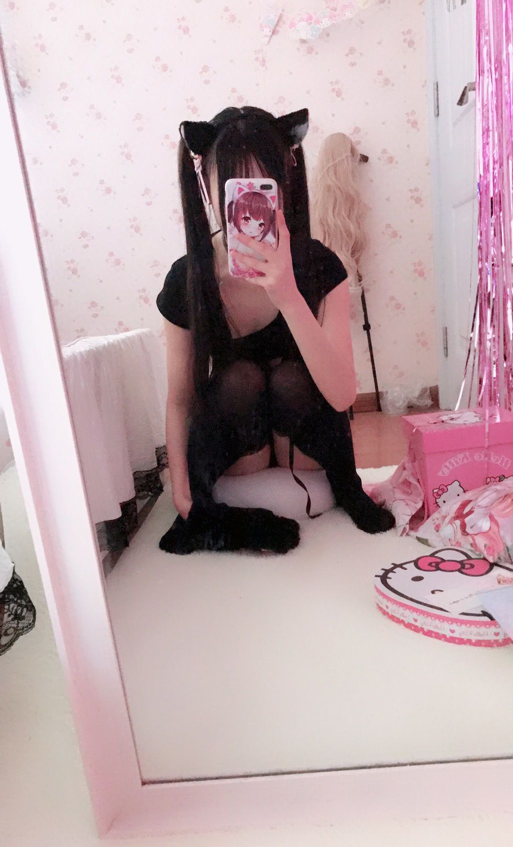 [福利COS] 双马尾少女赛高酱作品 - 黑色猫系第11张