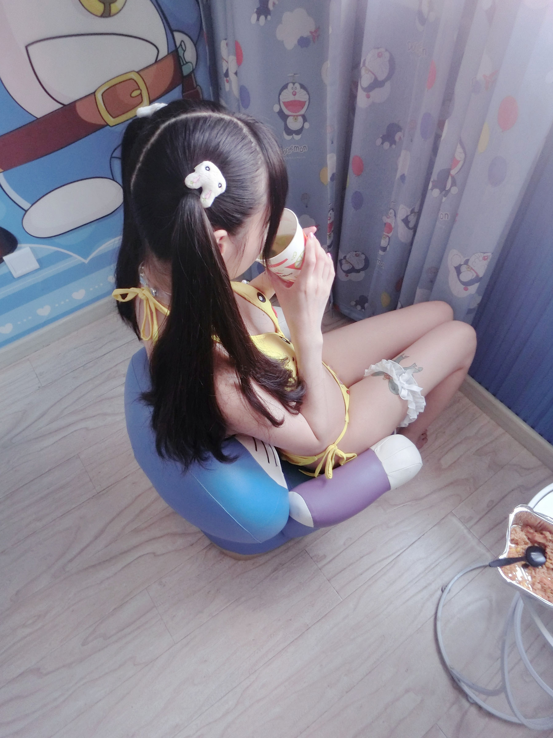 [福利COS] 双马尾少女赛高酱作品 - 皮卡丘比基尼第11张