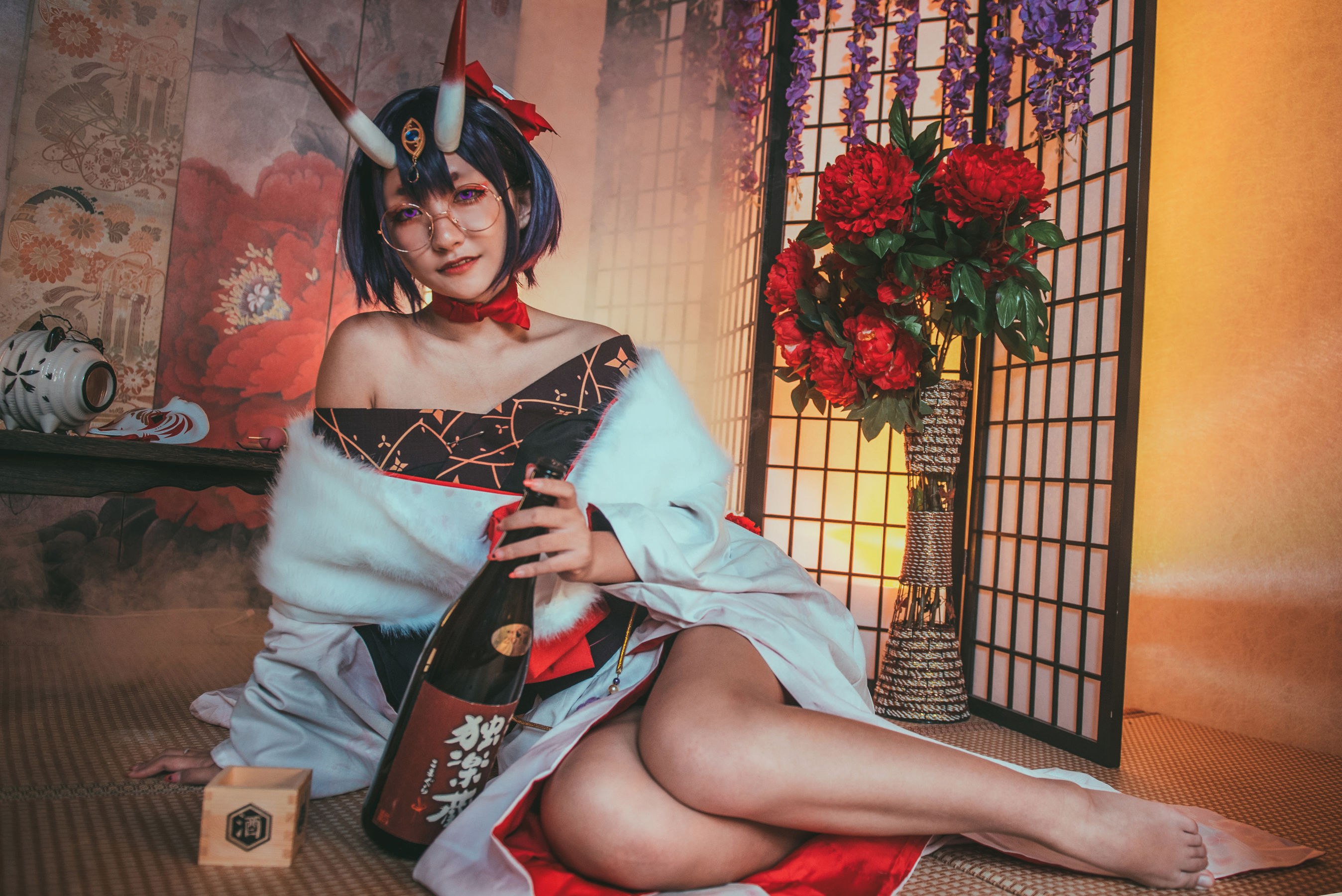 [福利COS] Roroki骷髅姫 - 酒吞和服第1张