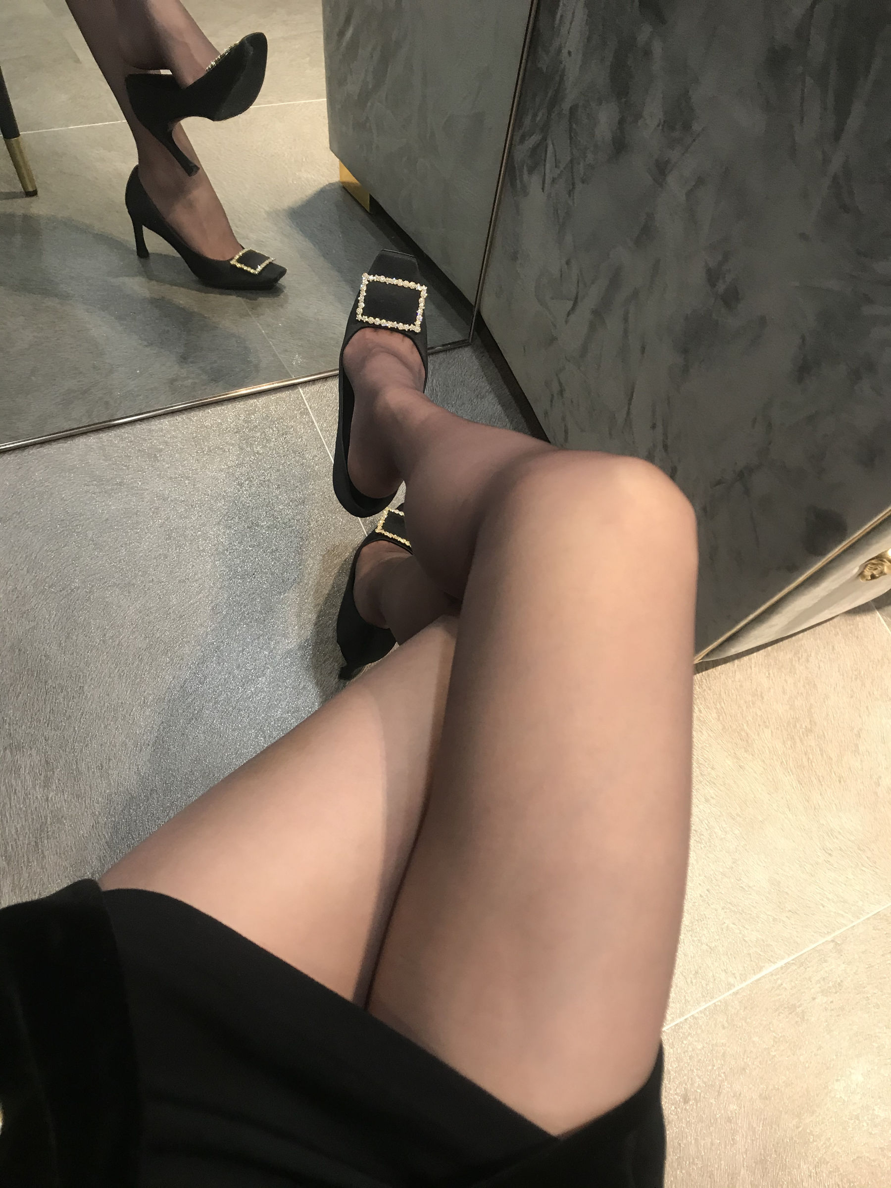 [福利COS] 丝足博主麋鹿_Monroe 2020.04.20 红高黑丝第6张