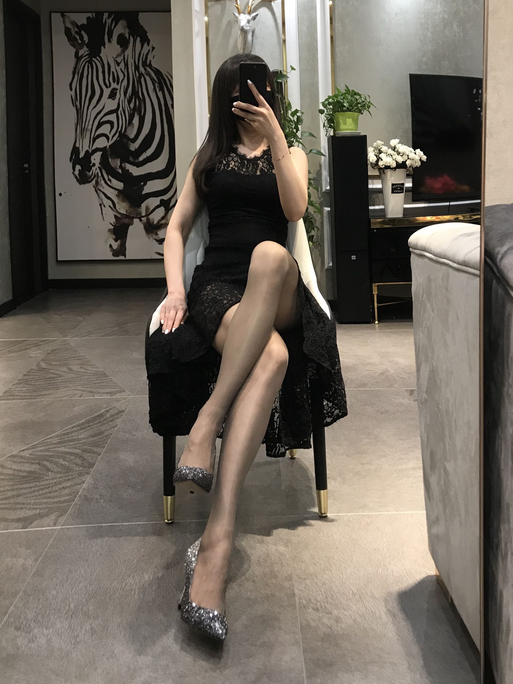 [福利COS] 丝足博主麋鹿_Monroe 2020.05.14 名媛黑丝第7张