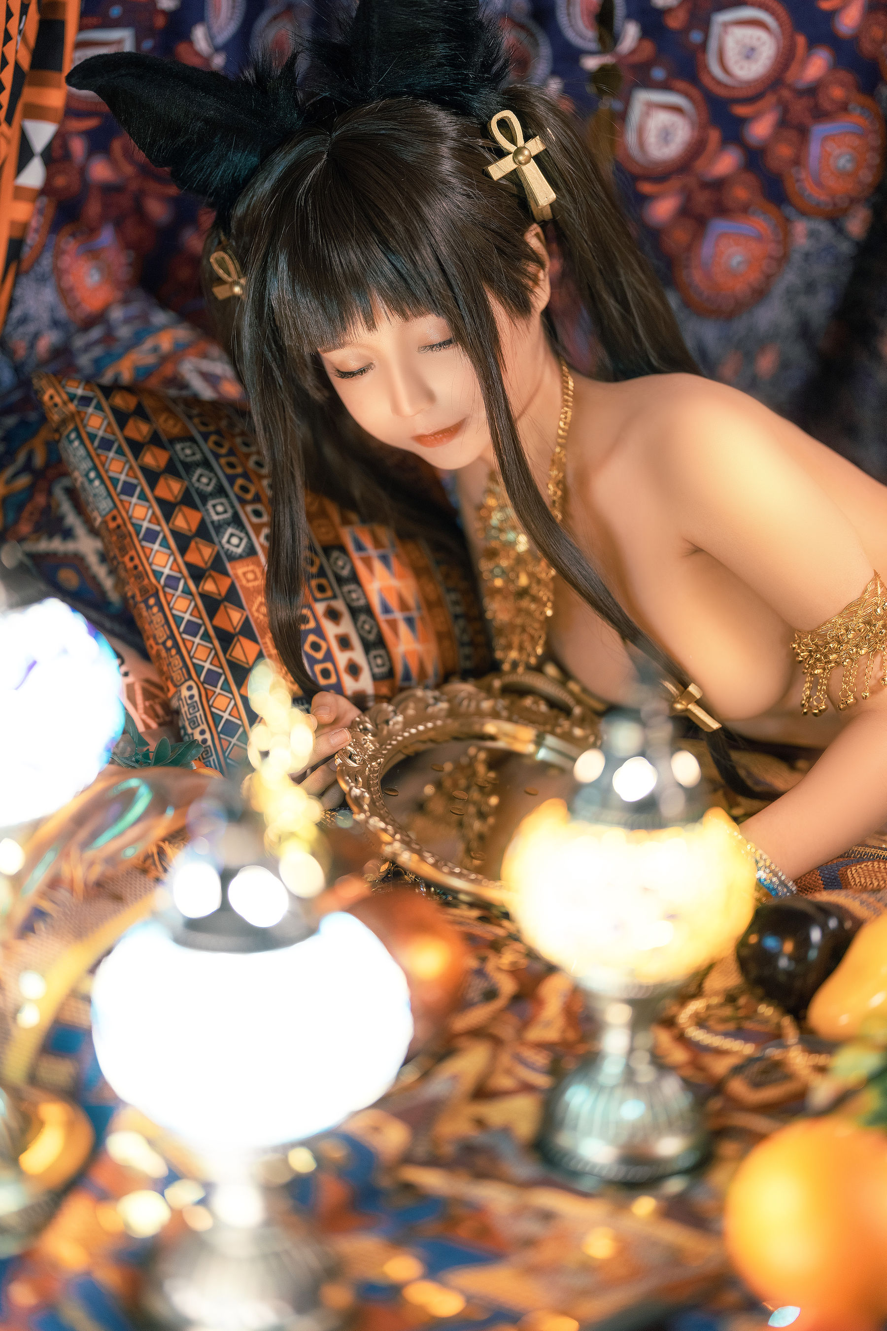 [福利COS] 动漫博主蠢沫沫 - 埃及喵第1张